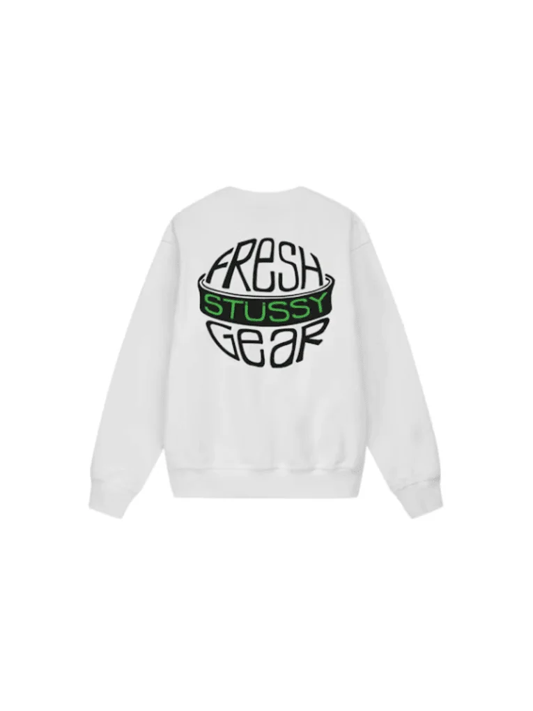 Stussy Fresh Gear Crew White product image (1)