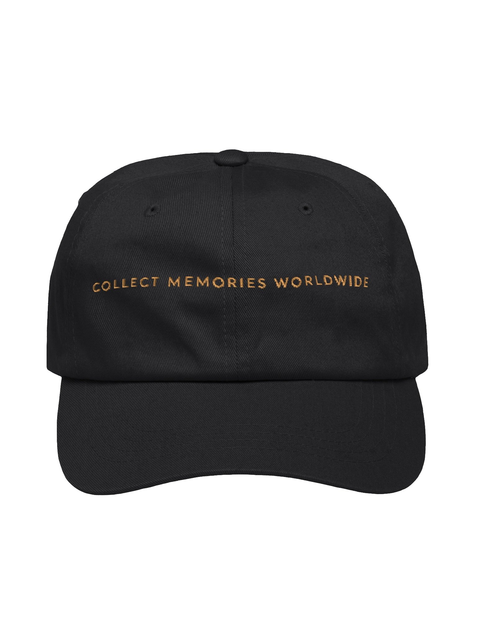 Jetlag & Joy Collect Memories Embroidered Unisex Cap product image (1)