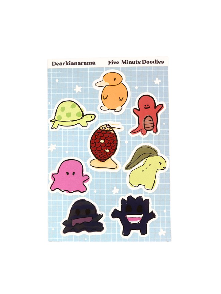 Five Minute Doodles Sticker Sheet product image (1)