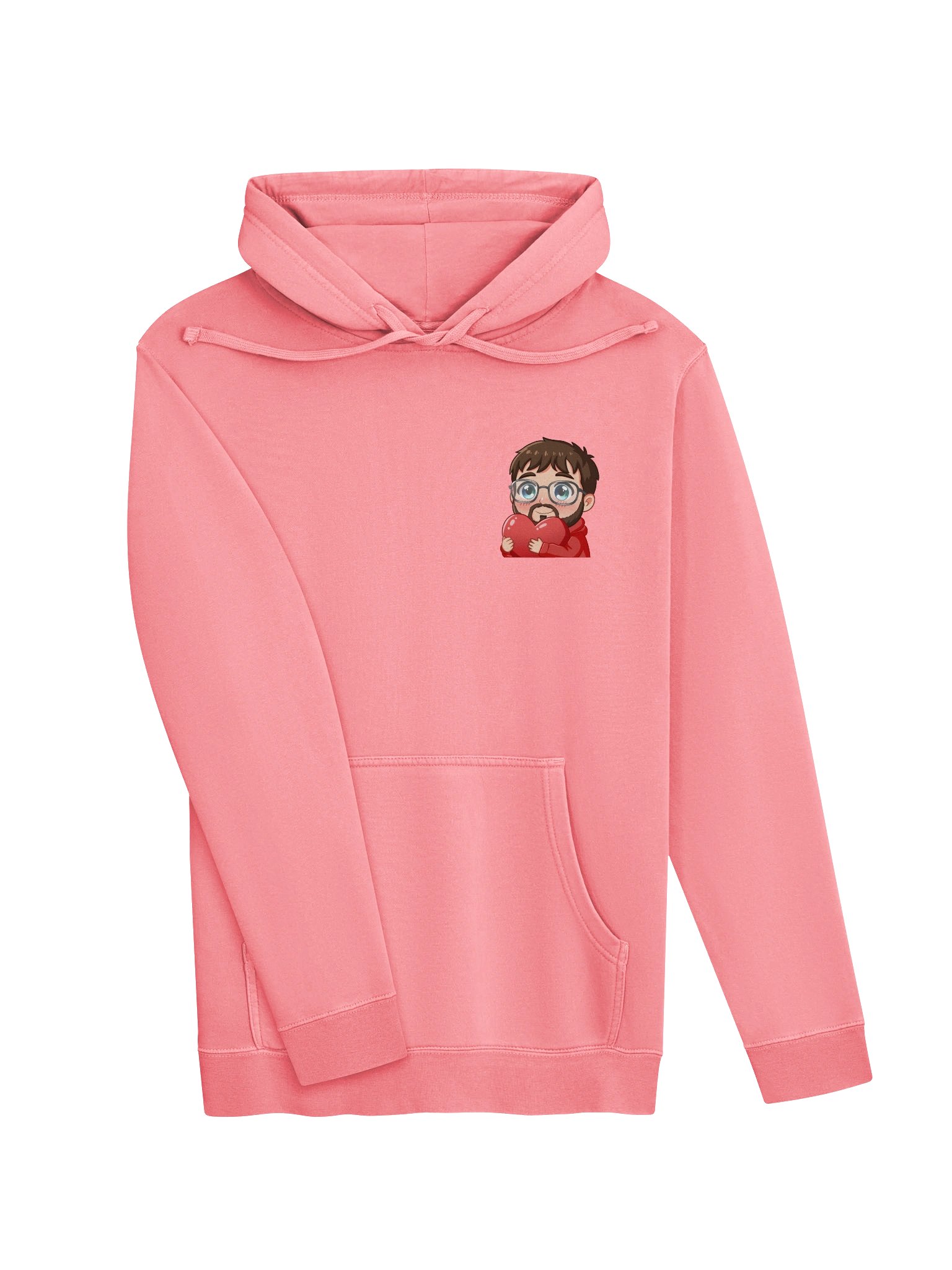 DitsnietJeff Love Emote | Independent Trading Co. Pigment Dyed Hoodie product image (25)