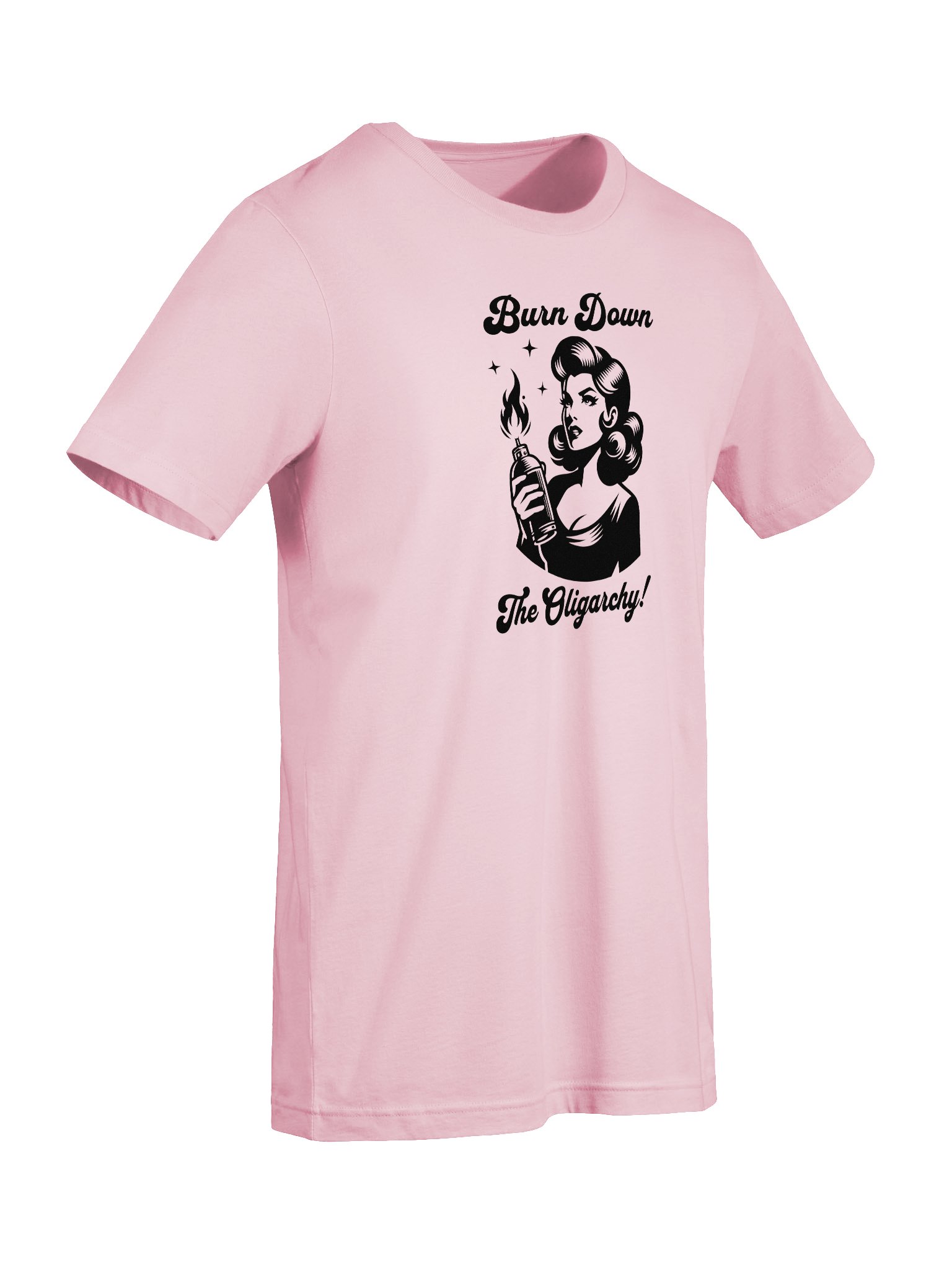 Burn Down The Oligarchy Retro Supersoft T-Shirt product image (36)