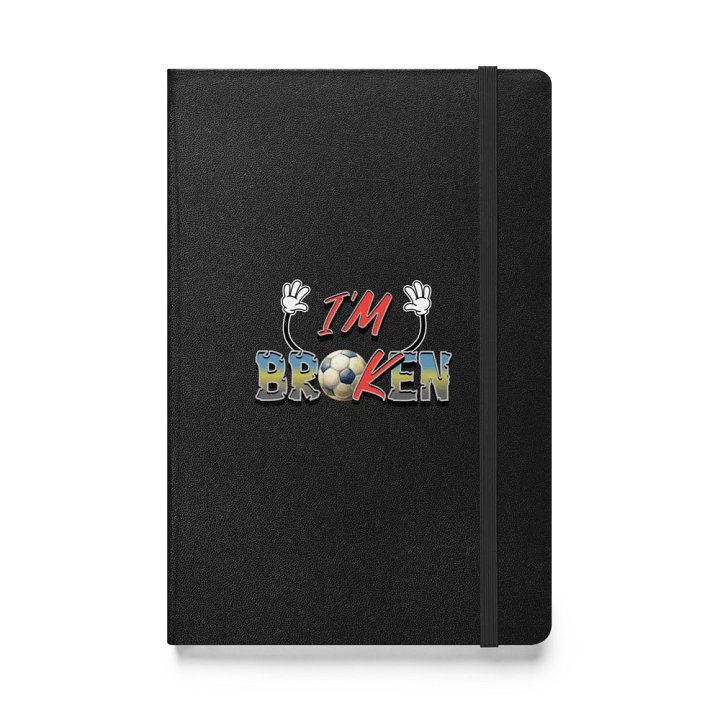 Im Broken Soccer Ball Notebook product image (1)