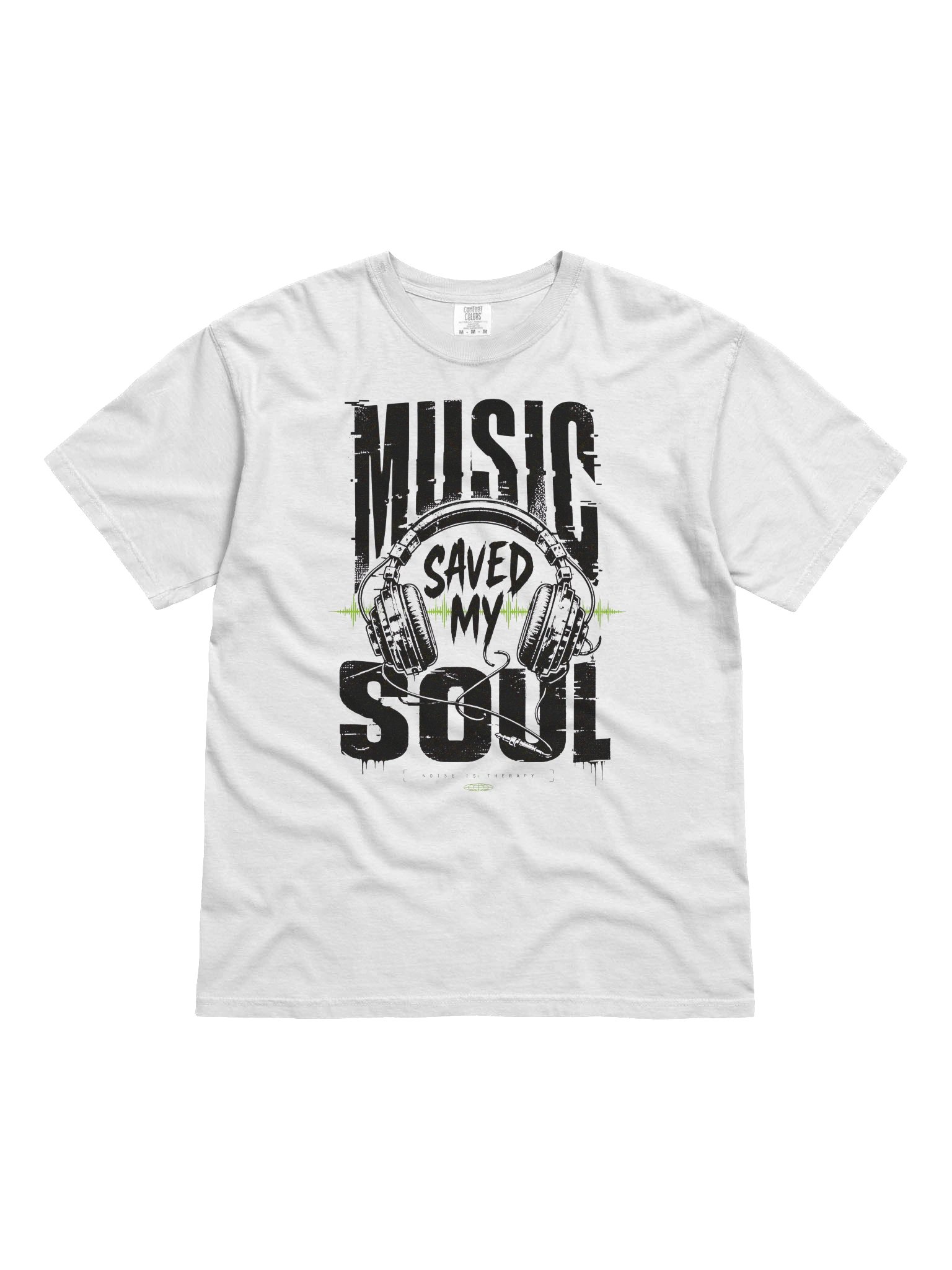 🎧 MUSIC SAVED MY SOUL — Graphic Tee product image (2)