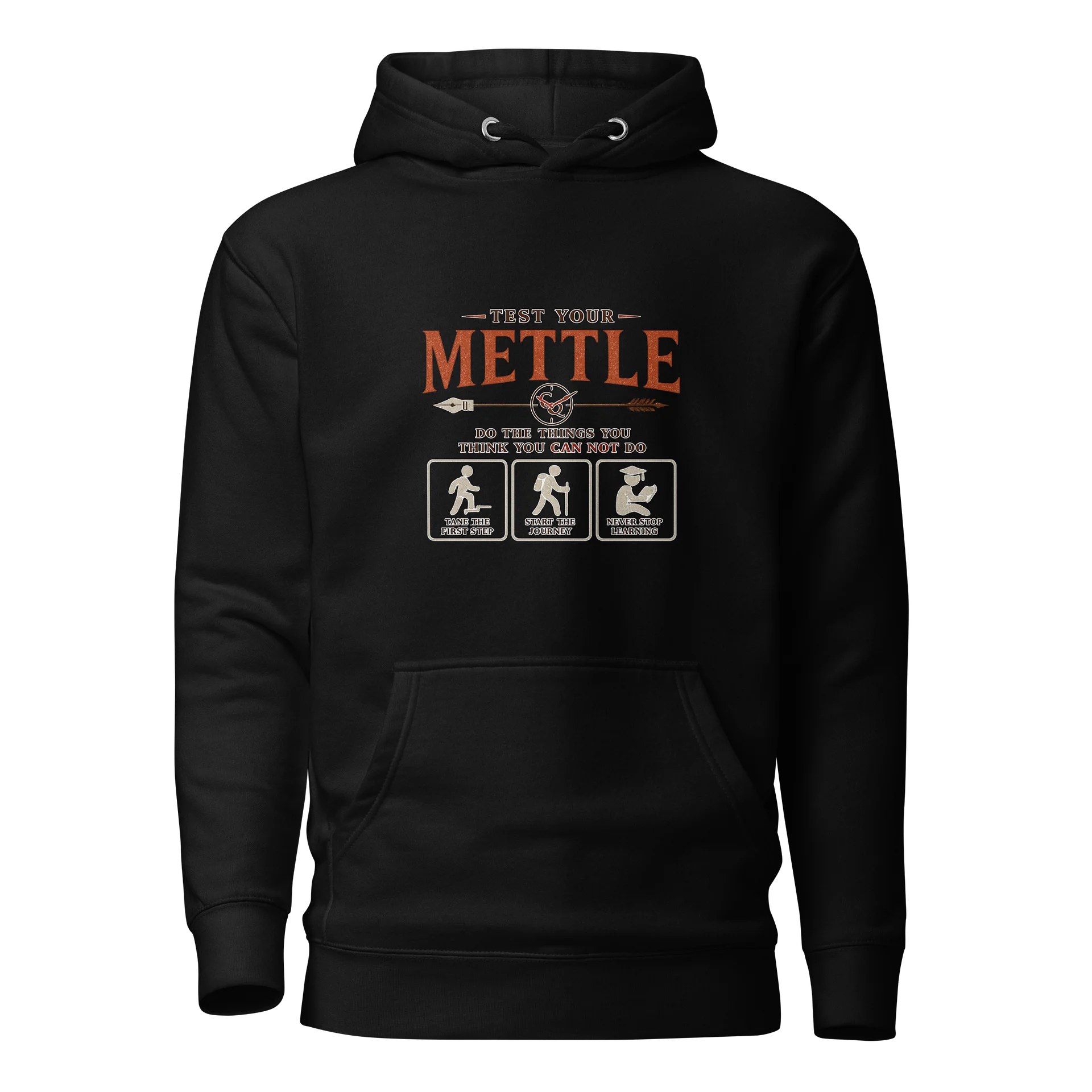 Test Your Mettle Hoodie product image (1)