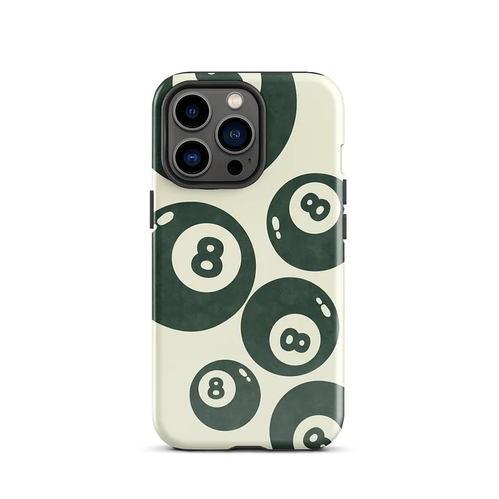 The 8 Ball ClubHouse iPhone Case – Old Money Green product image (1)