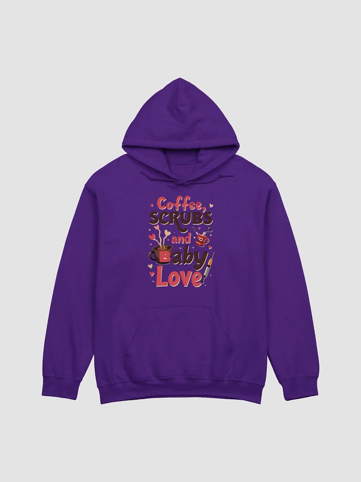 medic and parenting, Coffee, Scrubs and Baby Love Hoodie product image (4)