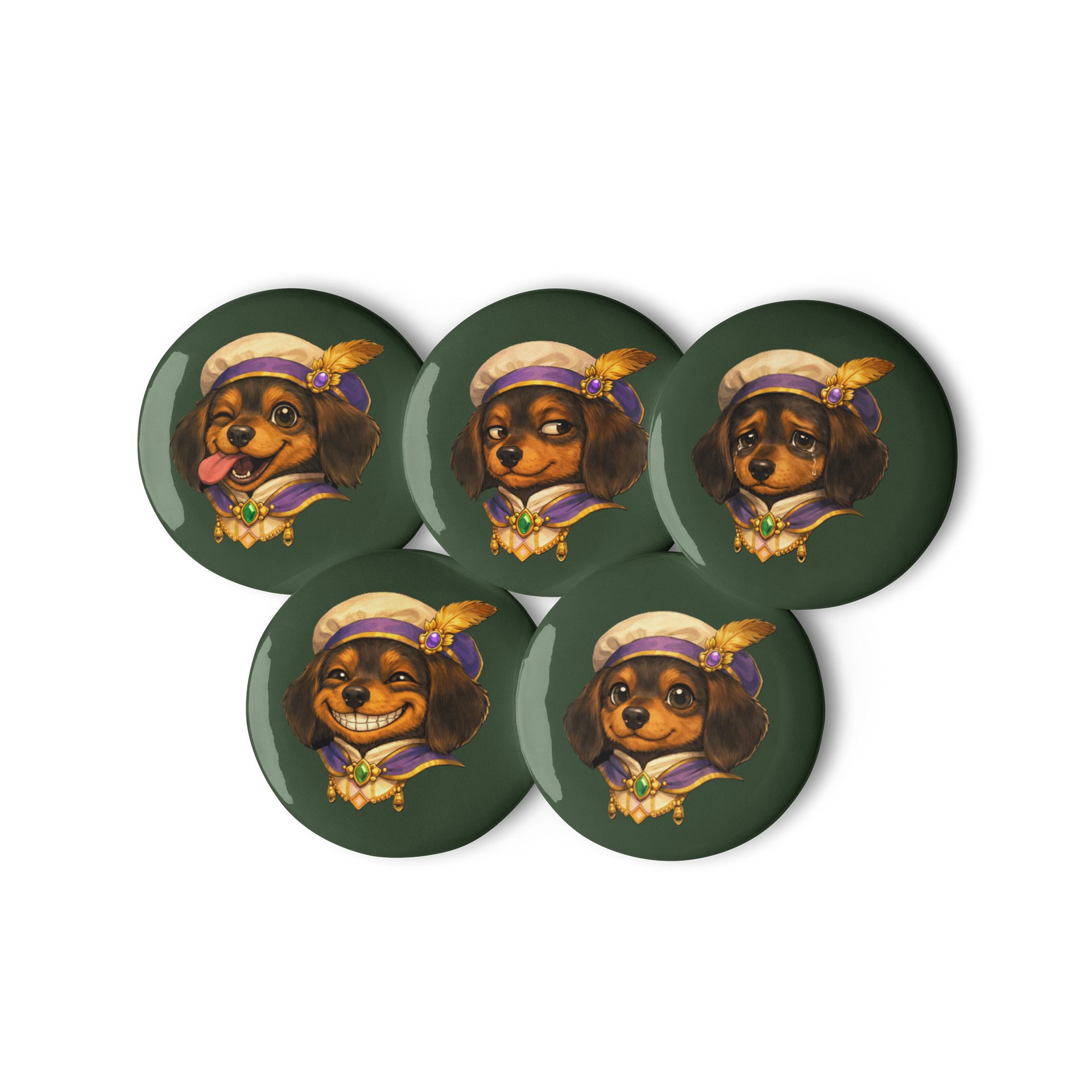 Kingdoms Herald Pin Button Set product image (2)