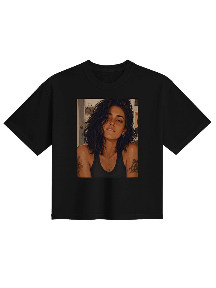 Sapphic Boxy Crop product image (1)