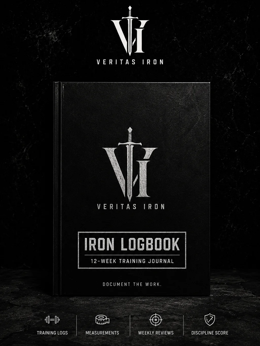The Iron Logbook // 12-Week Training Journal product image (1)