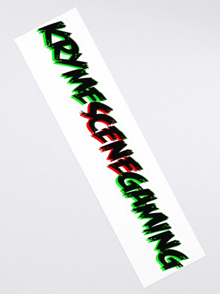 KrymeSceneGaming Vinyl Sticker 💚🕵️‍♂️ product image (1)