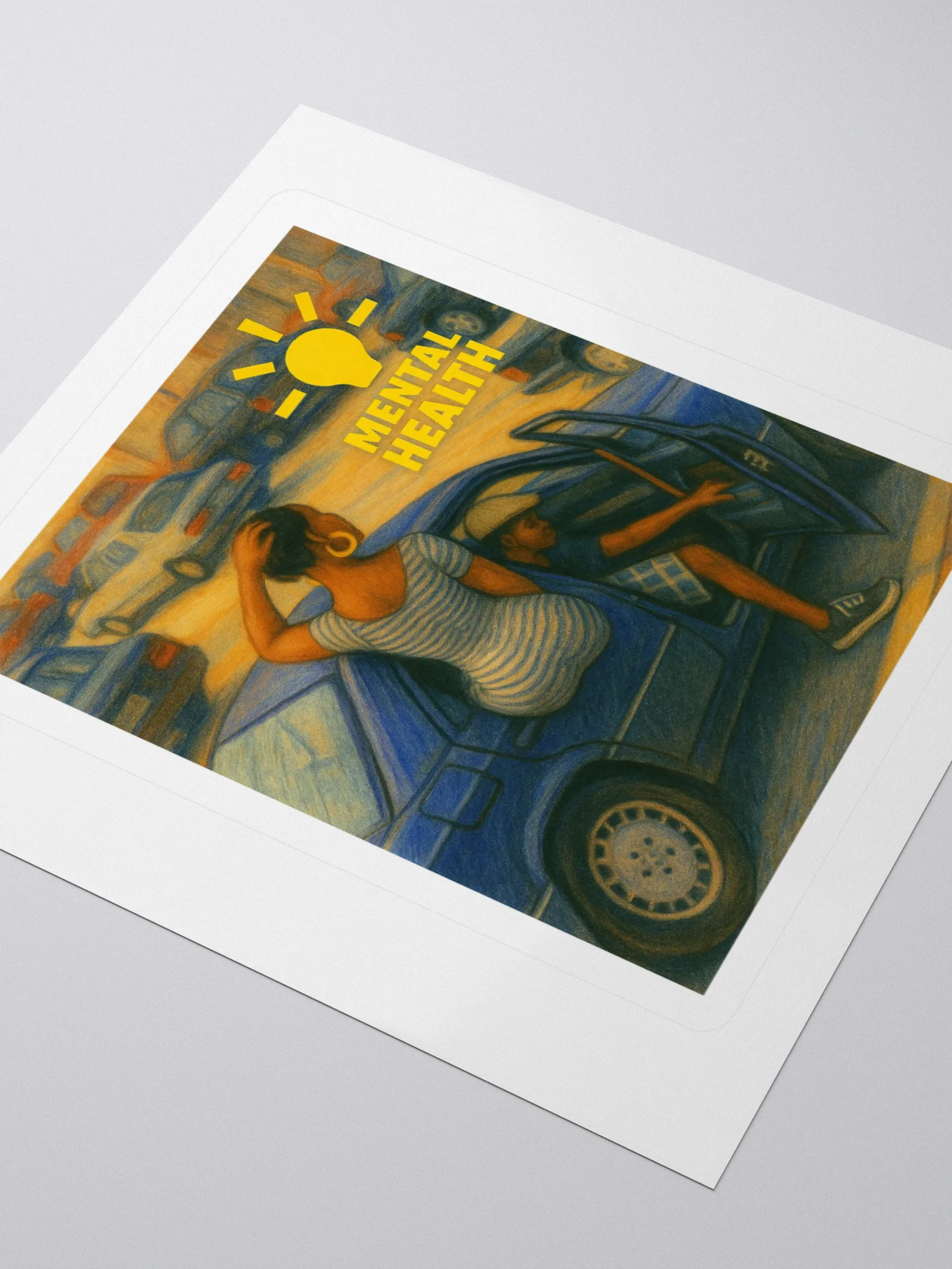 Parkin’ Lot Pressure Sticker product image (9)