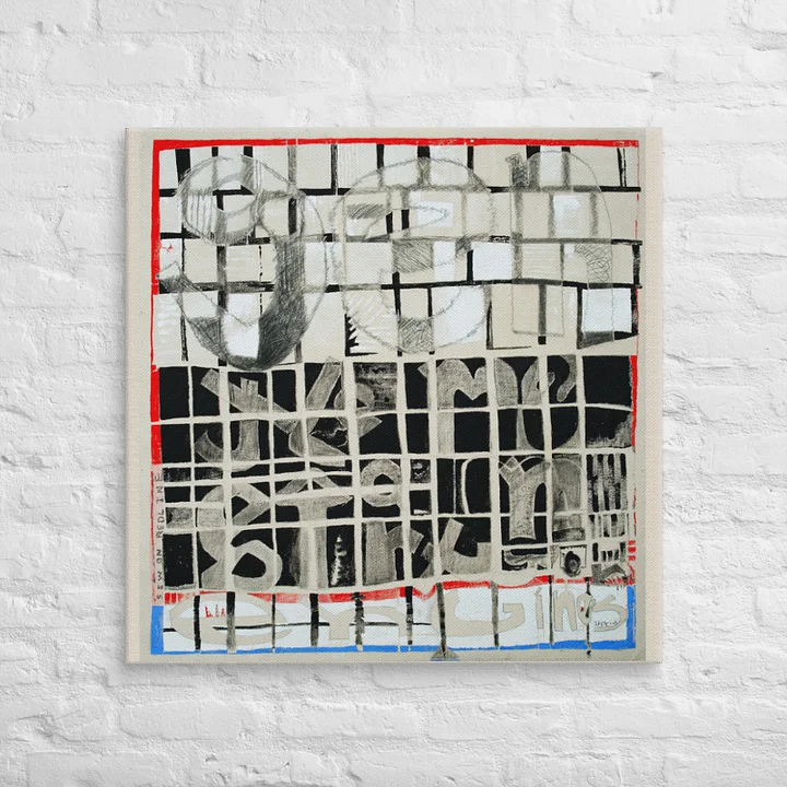 Sandbag 2 on Canvas (32" x 32") product image (2)