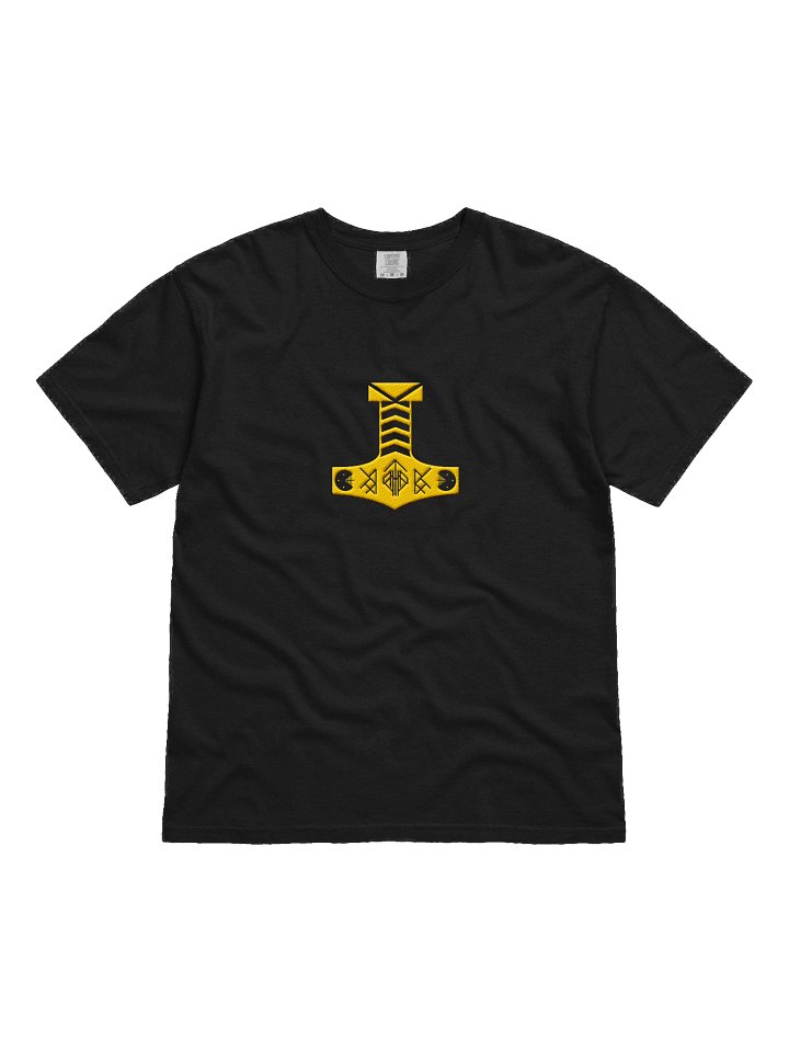 Mjölner with Bindrunes - Big Print T-shirt product image (31)