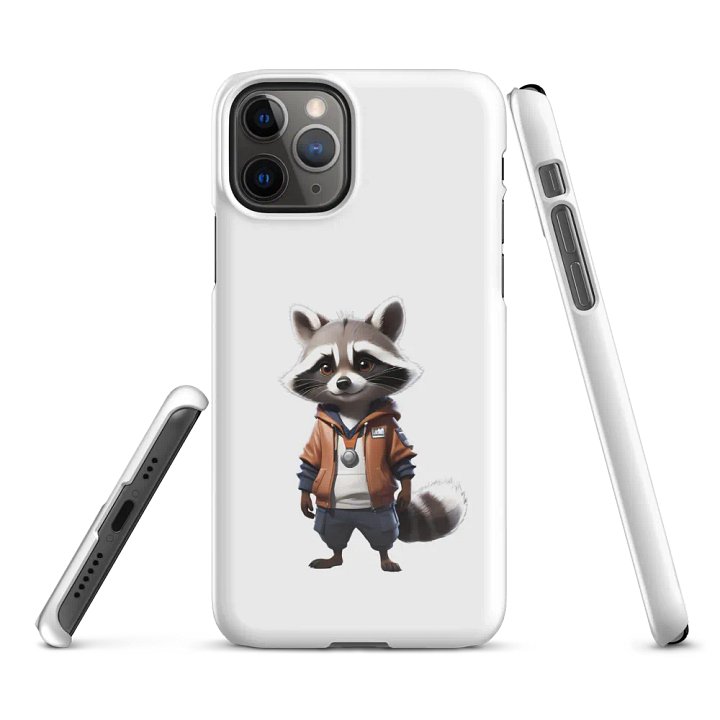 Cool Raccoon Snap Case for iPhone product image (2)
