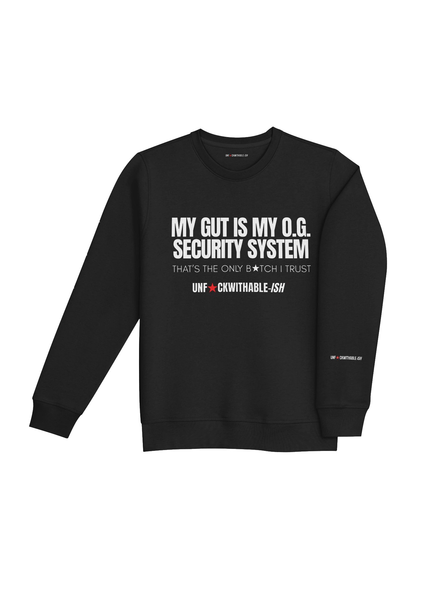 Women's Crewneck Funny Quote OG SECURITY SYSTEM product image (4)