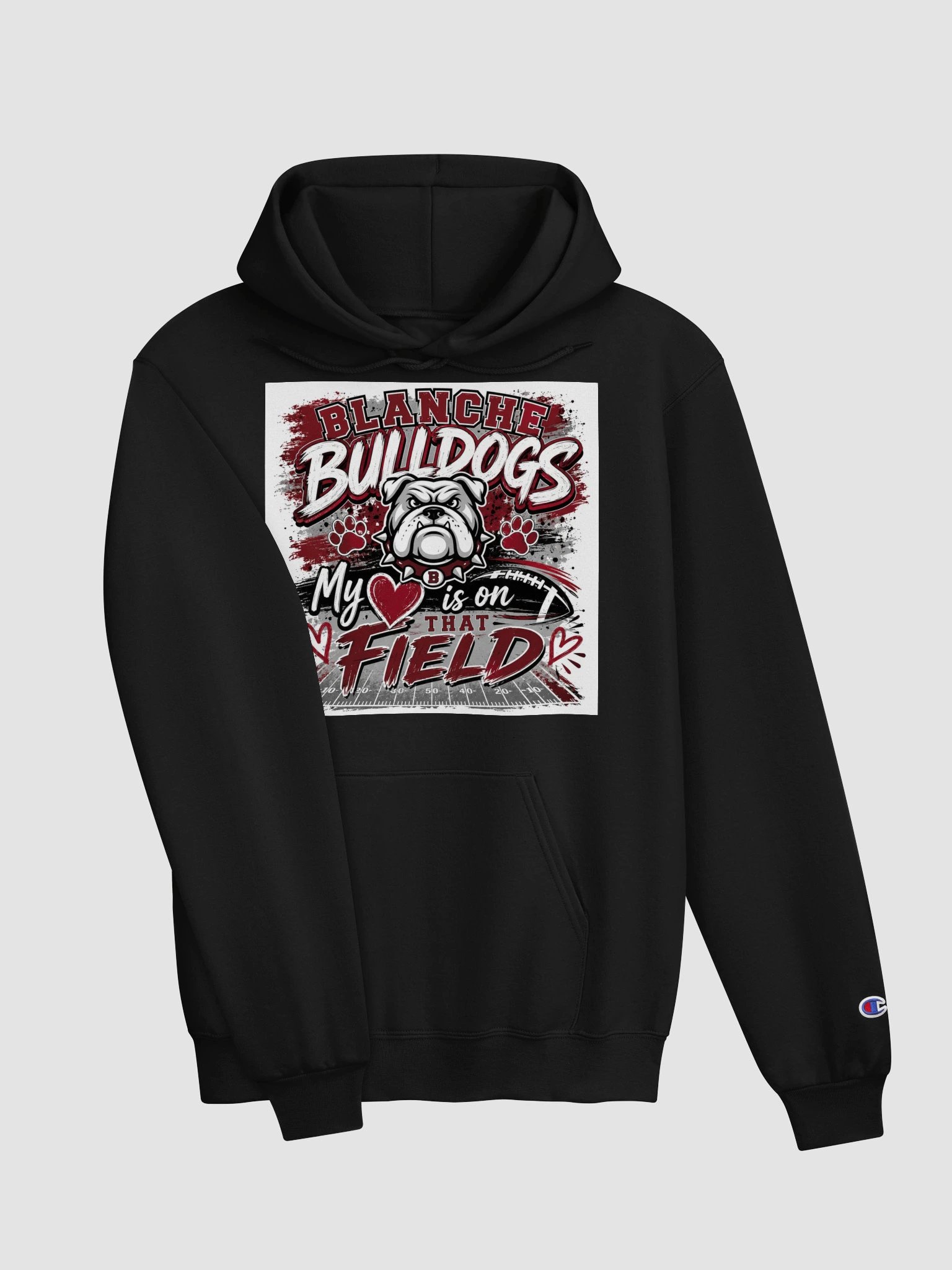 My Heart Is On That Field Hoodie product image (3)
