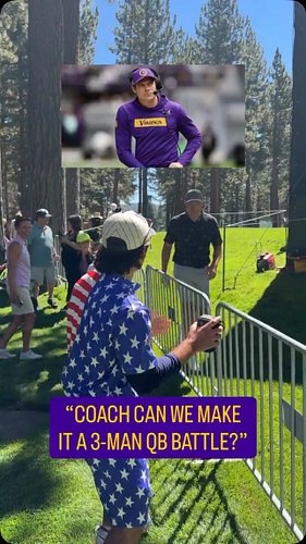 KOC is a man of the people 😂🇺🇸...

#minnesotavikings #skol #nfl