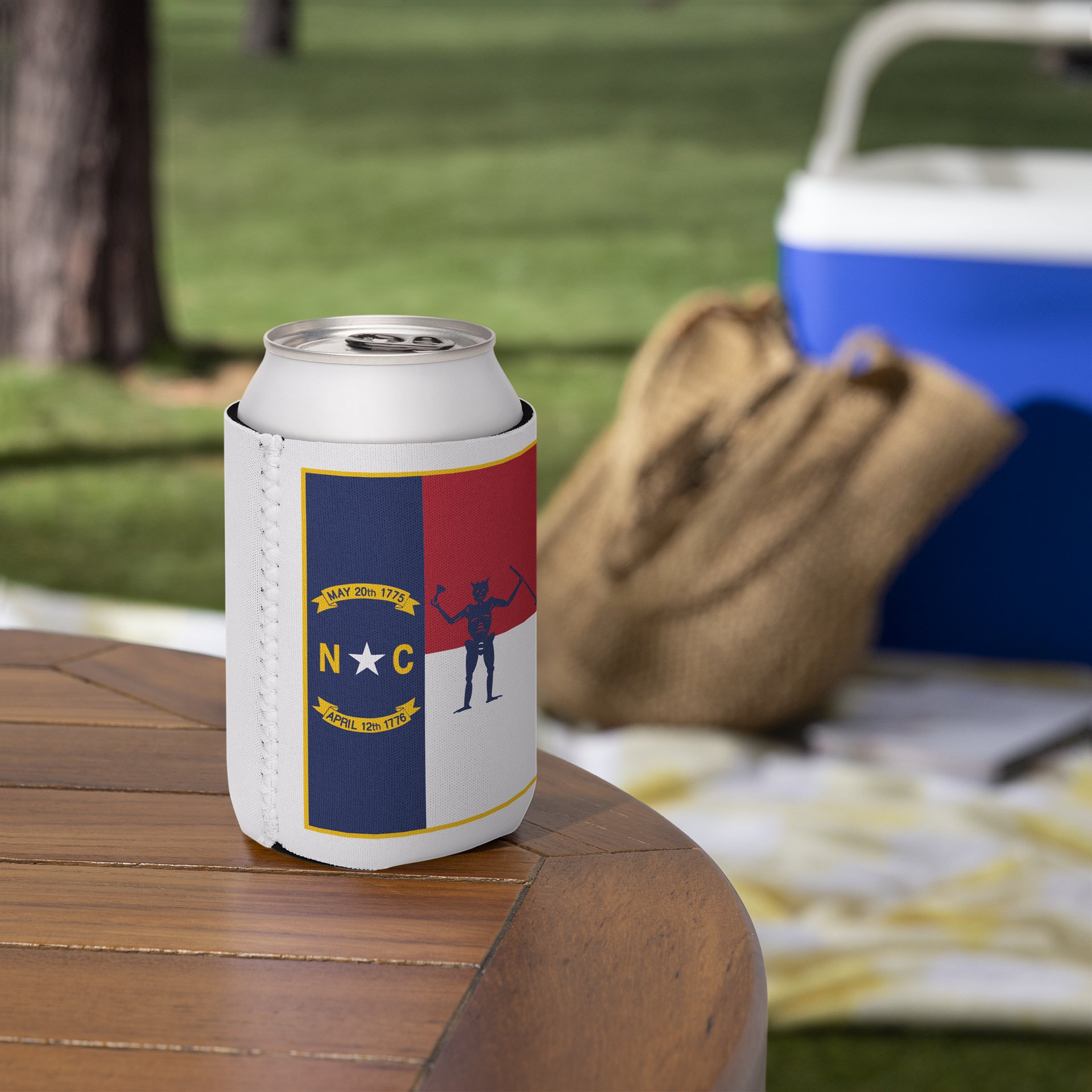 NC Revenge Flag Can Koozie product image (6)
