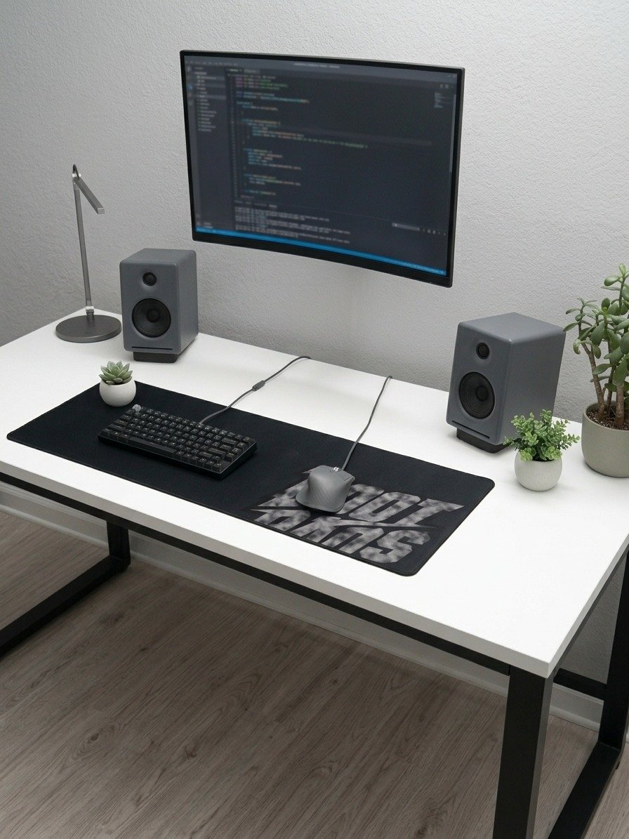 Mousepad Logo Bootpads Desgastado Deskmat product image (3)