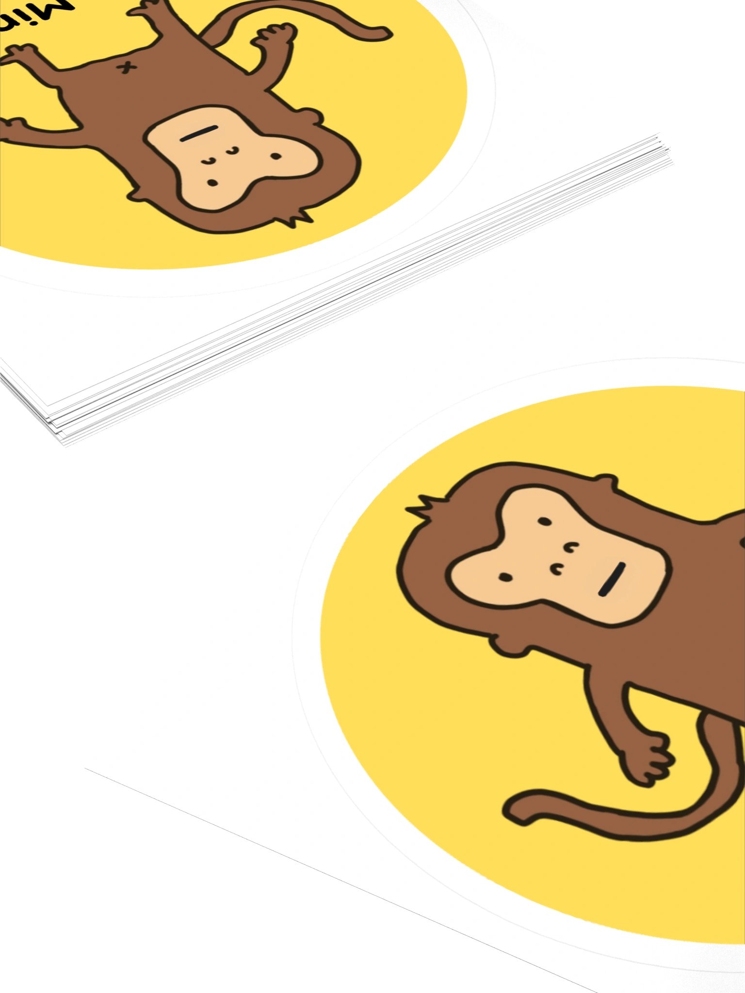 Monkey Mind 101 Logo Sticker product image (4)