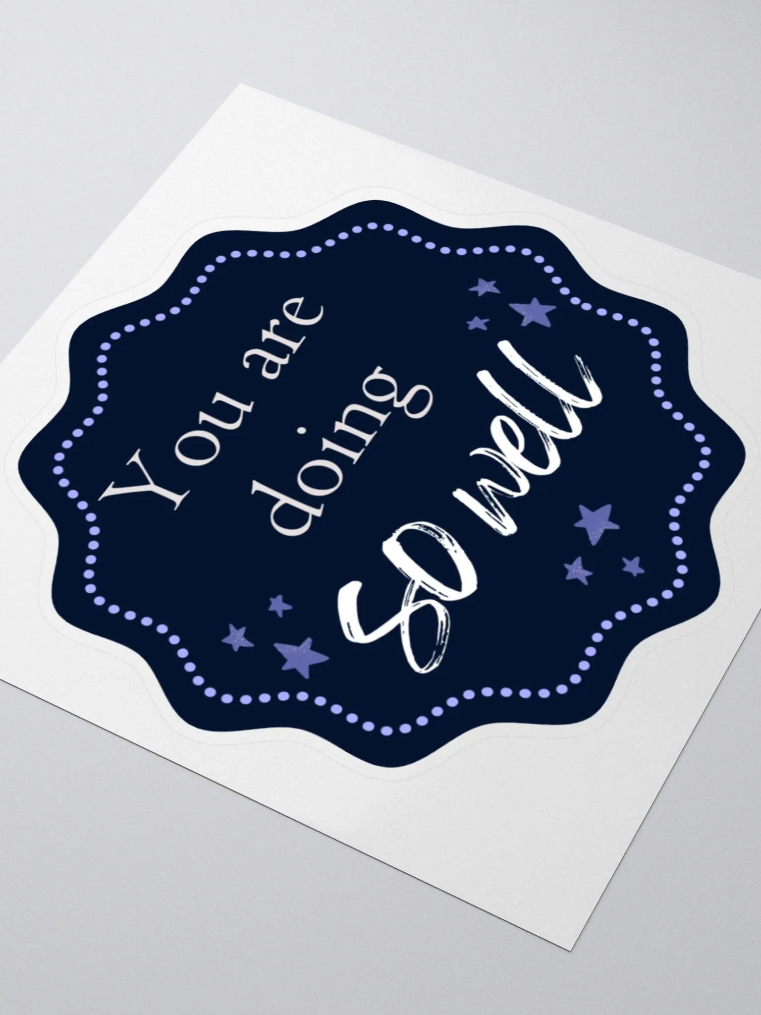 Doing so well -sticker product image (3)