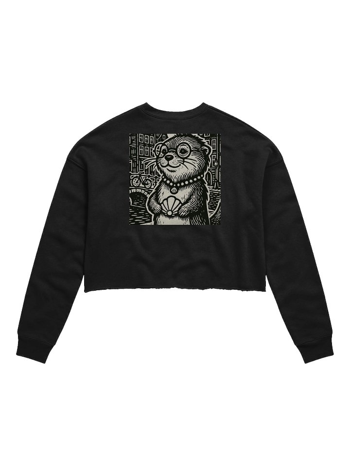 Otter Fleece Crop Sweatshirt product image (2)