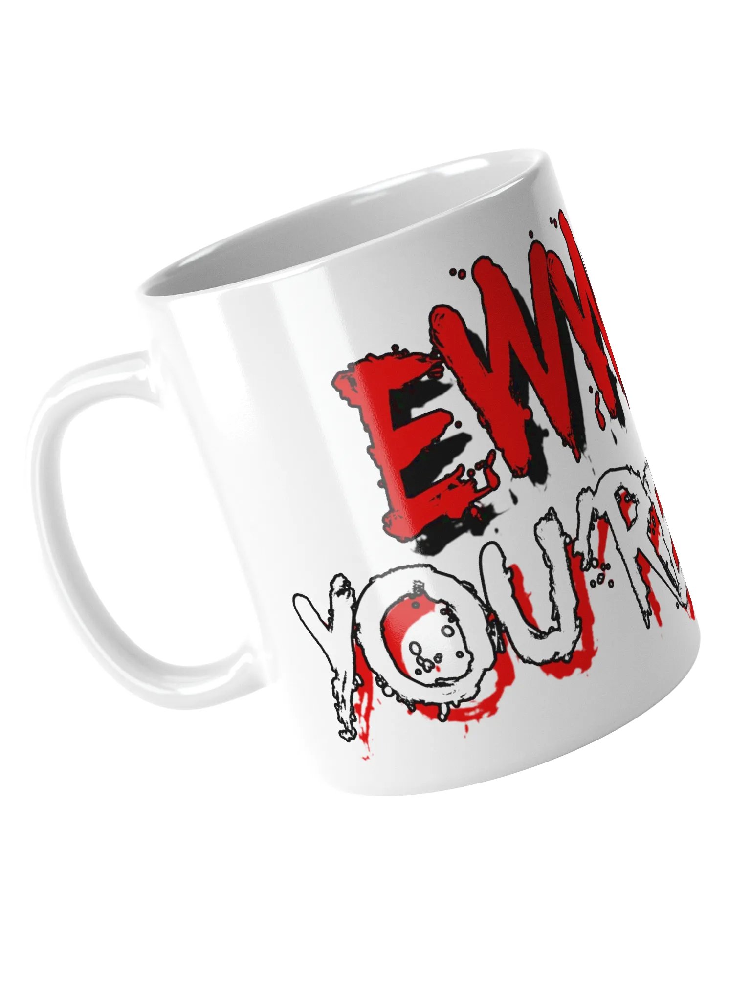 Eww You’re Here White Mug product image (3)
