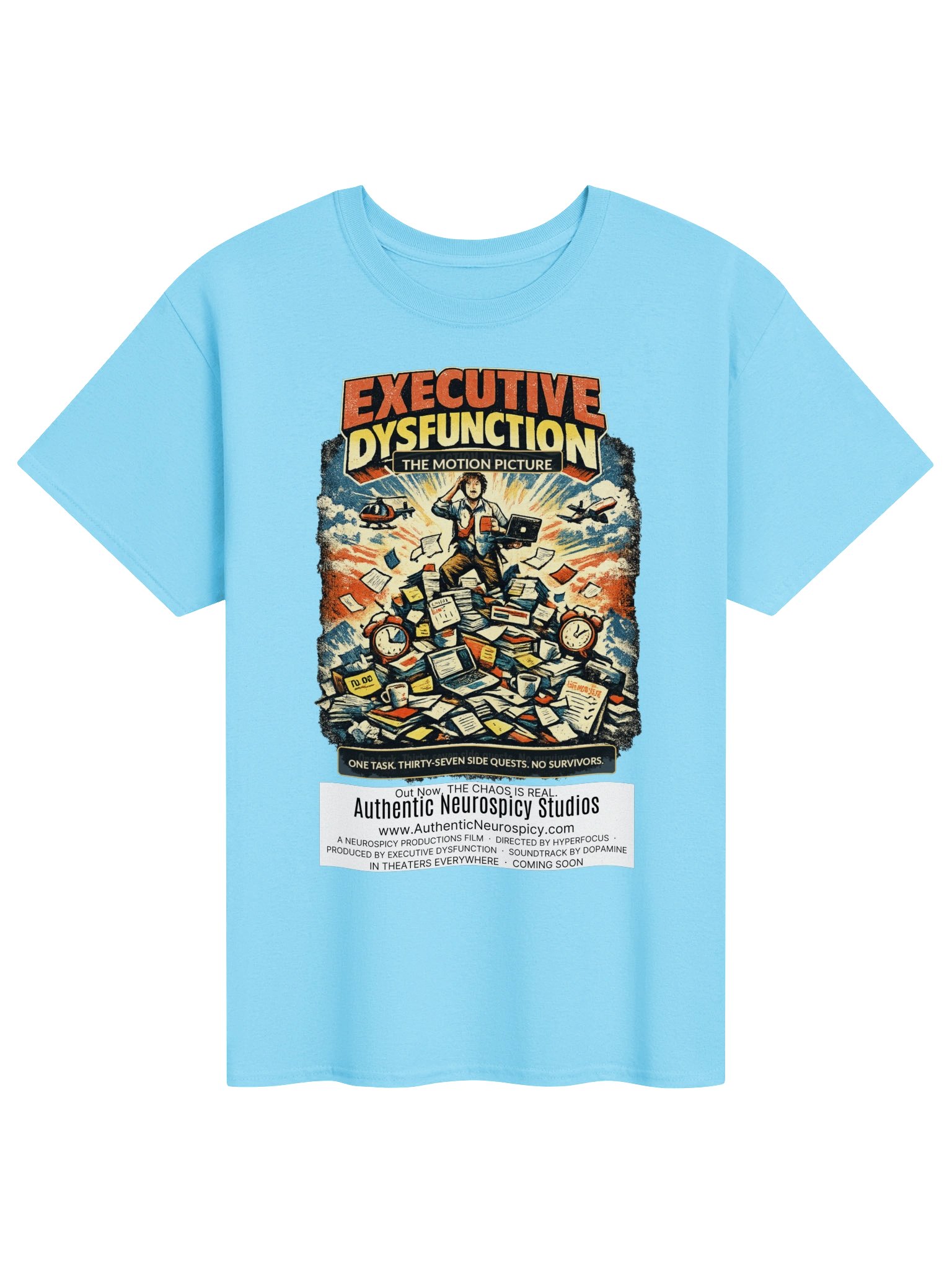 Executive Dysfunction Movie Poster Tee product image (2)