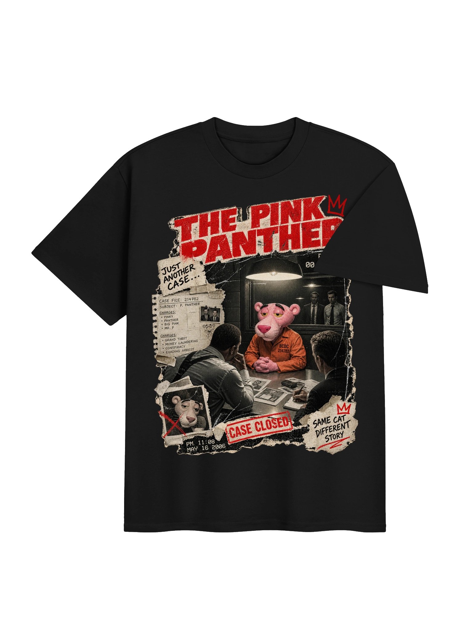 THE PINK PANTHER – Case Closed Vintage T-Shirt product image (4)