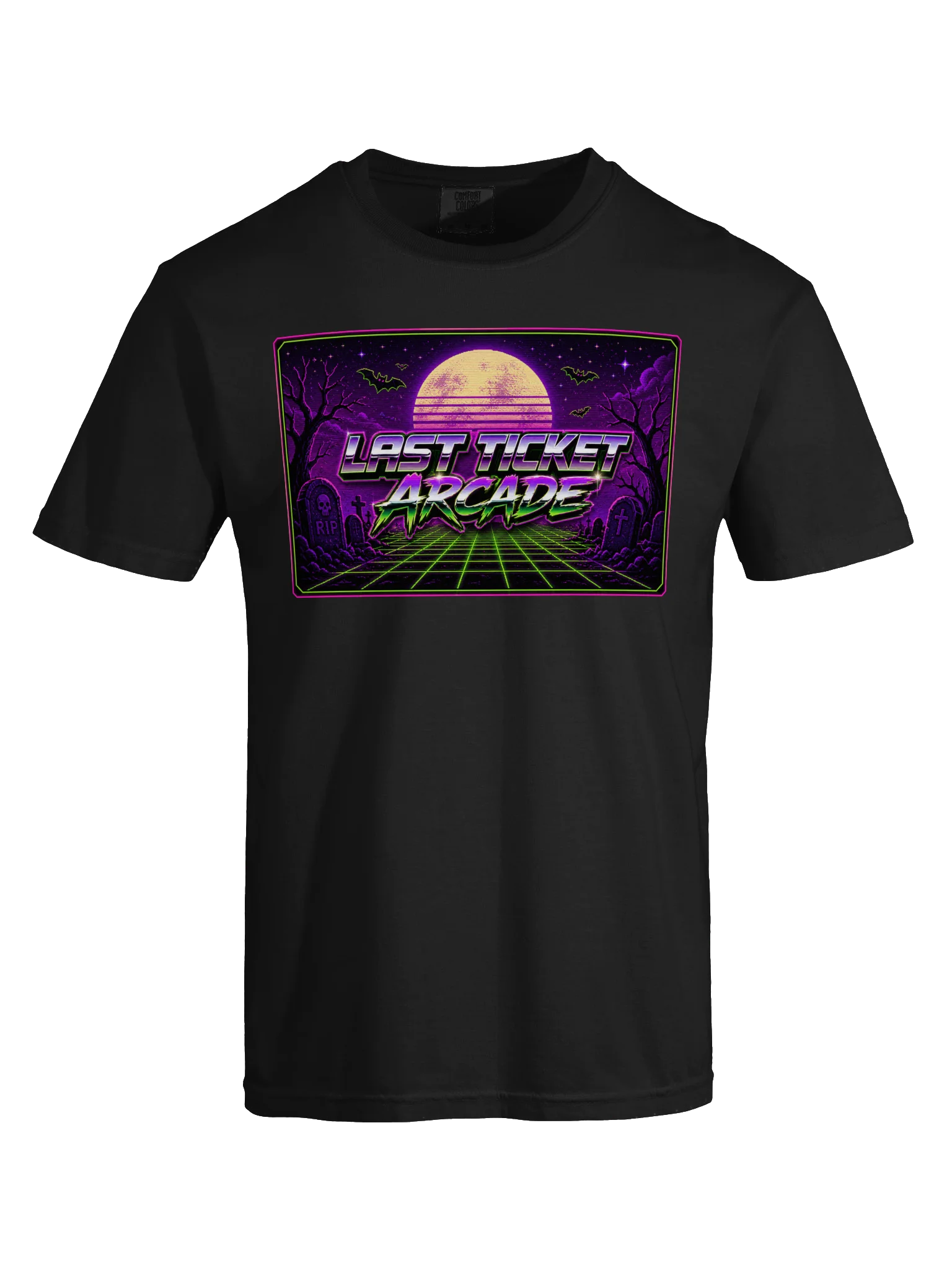Last Ticket Arcade Halloween Tee product image (5)