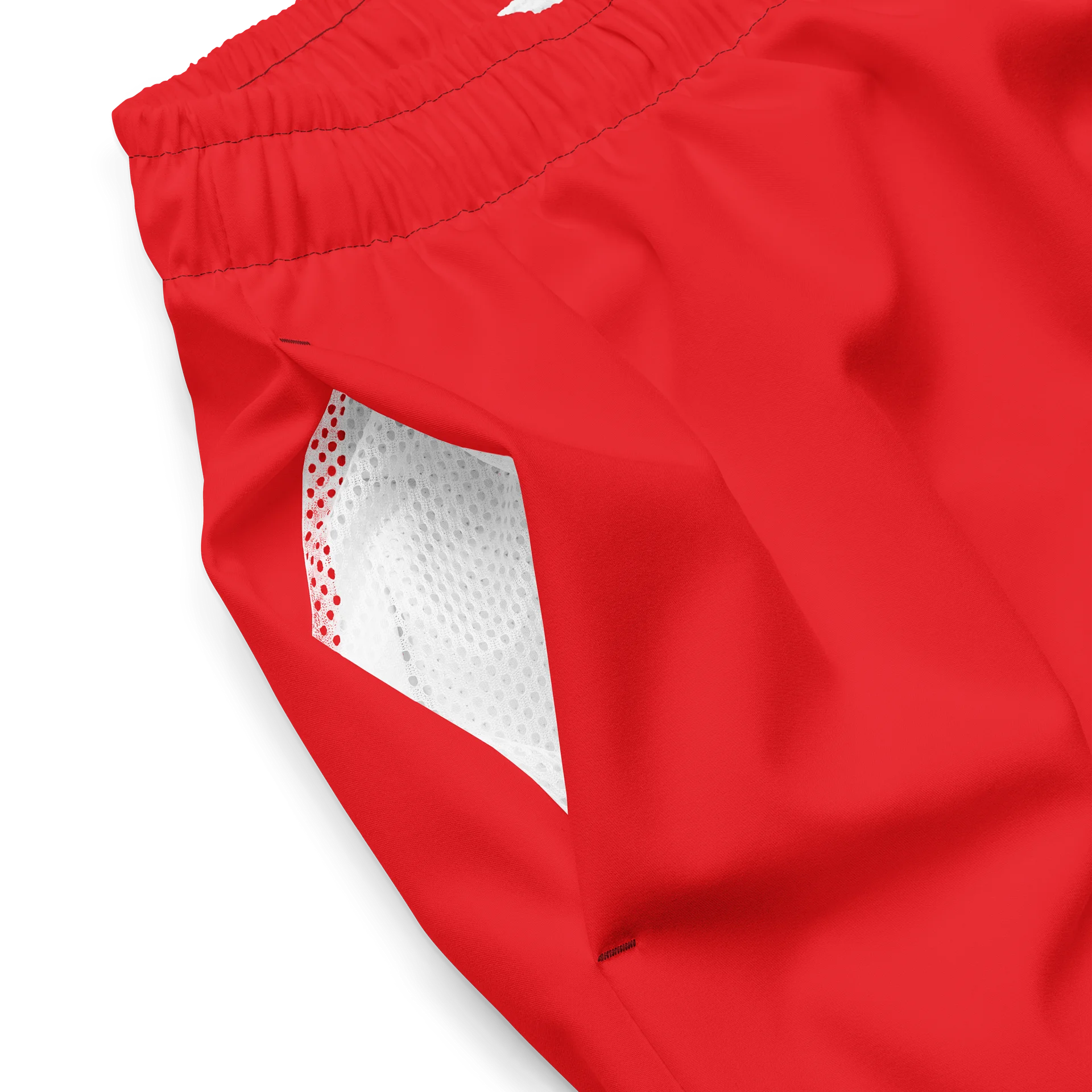 Wave Rider Dolphin Swim Trunks Red product image (8)