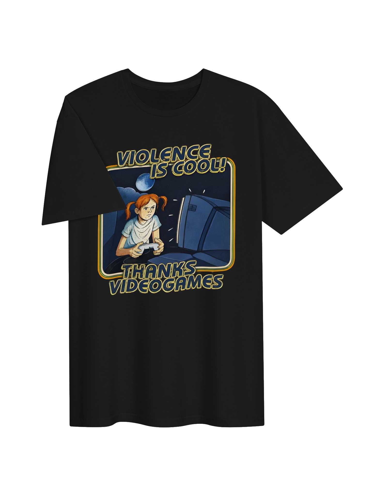 Cal Hampton Violence Is Cool T-Shirt - GTA VI product image (2)