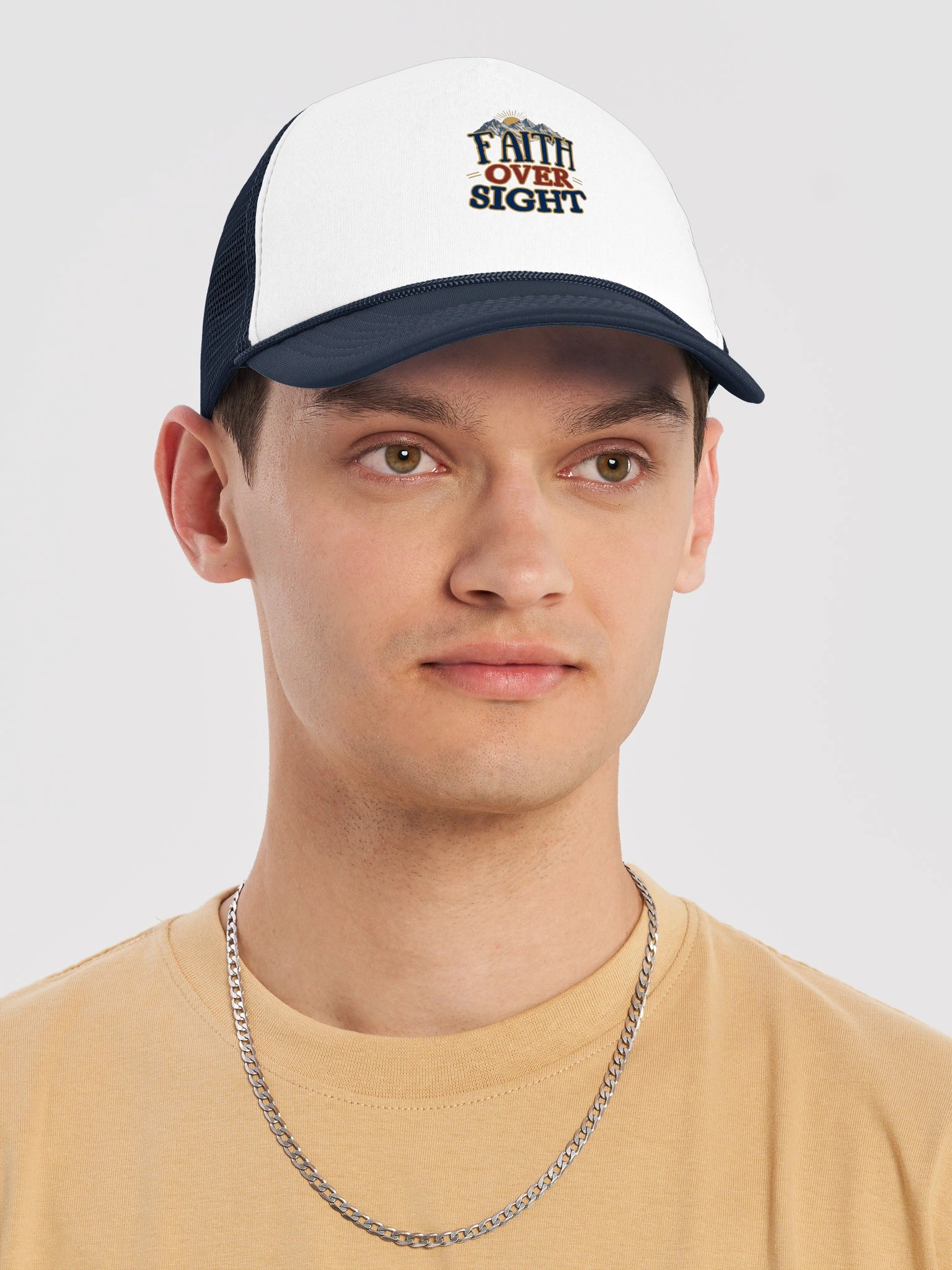 Faith Over Sight | Premium Embroidered Cap product image (5)