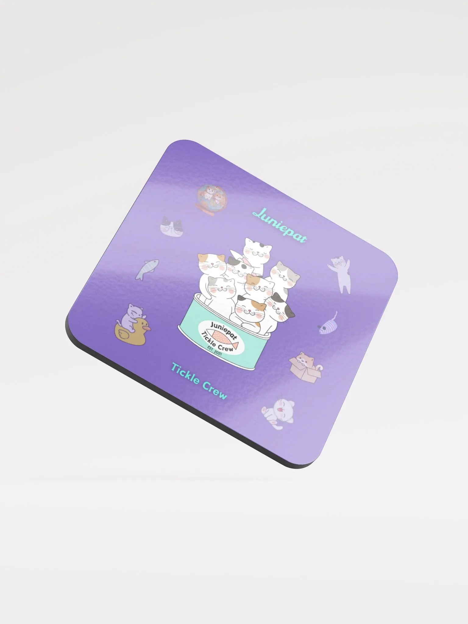 Tickle Crew Unite Cork Coaster product image (1)