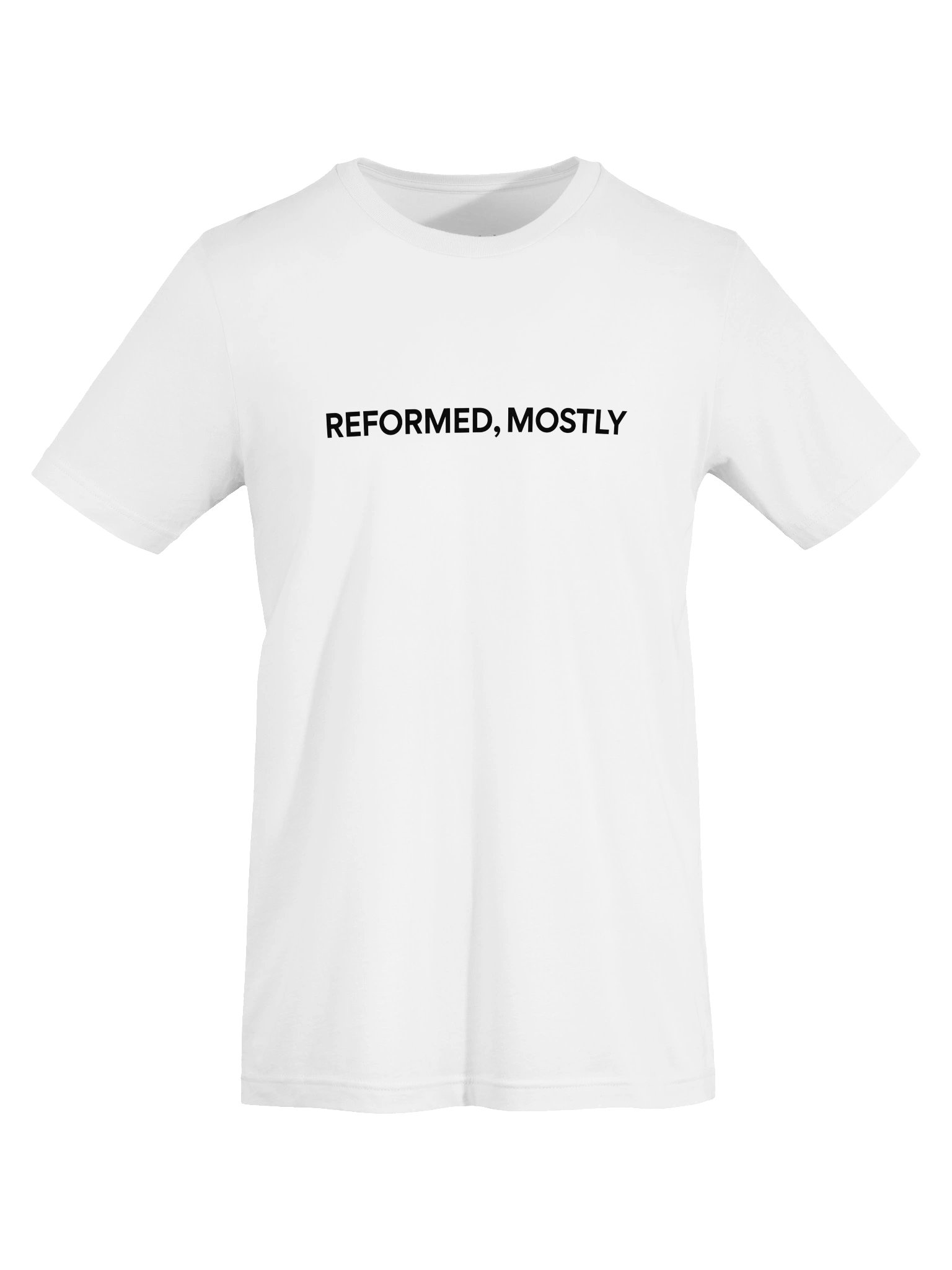 Minimal Blackout Tee by Wrekshup - WHITE product image (5)
