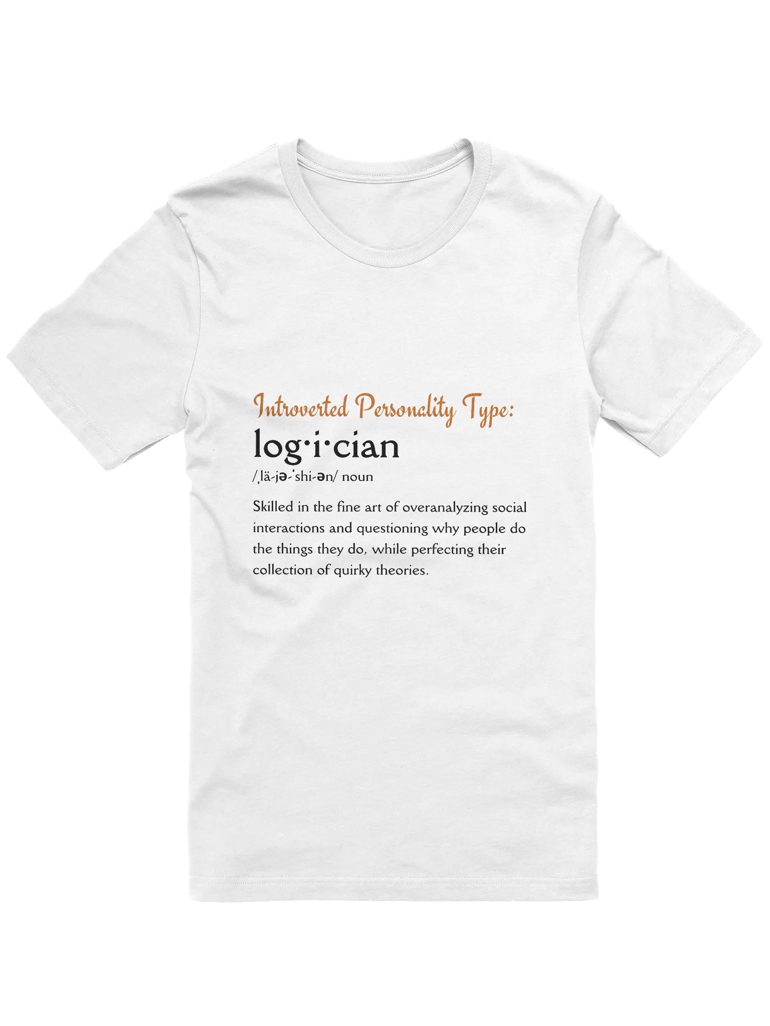 Logician Introverted Personality Type T-Shirt product image (2)