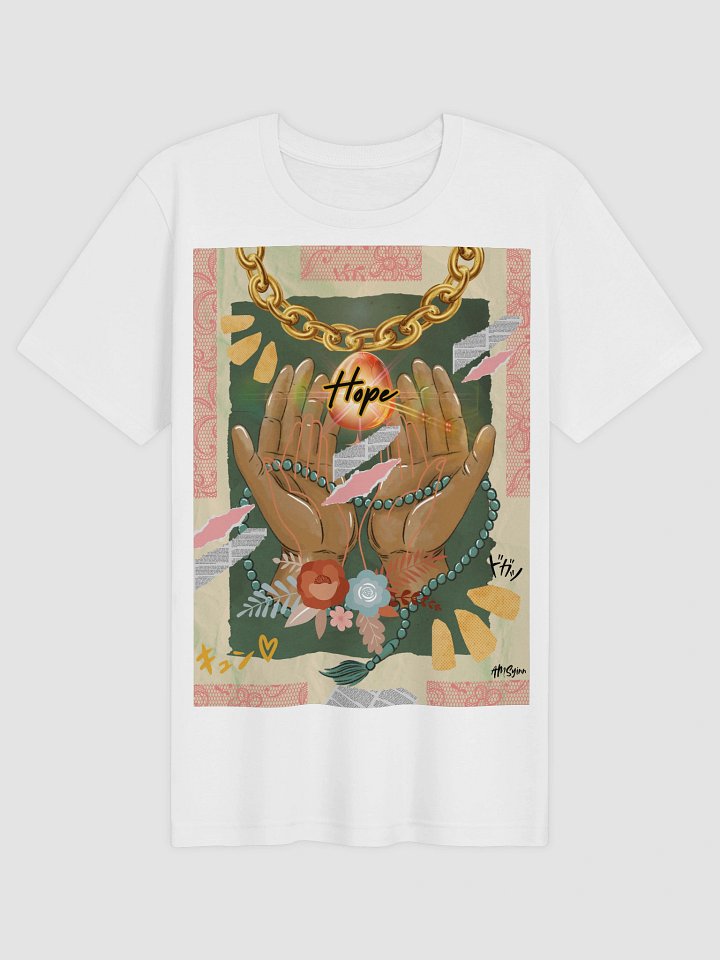The HOPE Graphic Tee FRONT & LACE BACK DESIGN (CUSTOMS ACCEPTED) product image (1)