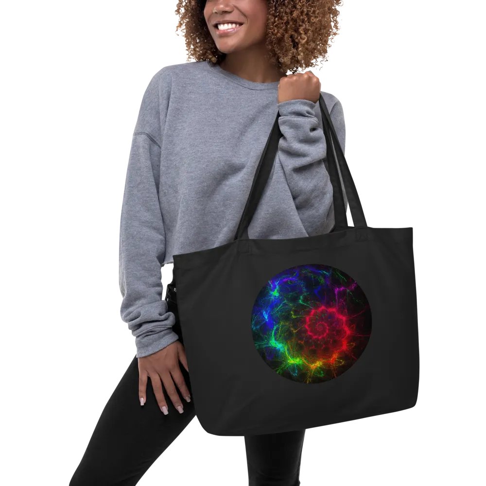 Fractal Chakra Econscious Organic Cotton Tote product image (6)