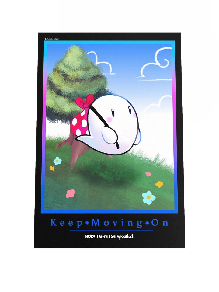 Keep Moving On (Motivational Matte Poster) product image (1)