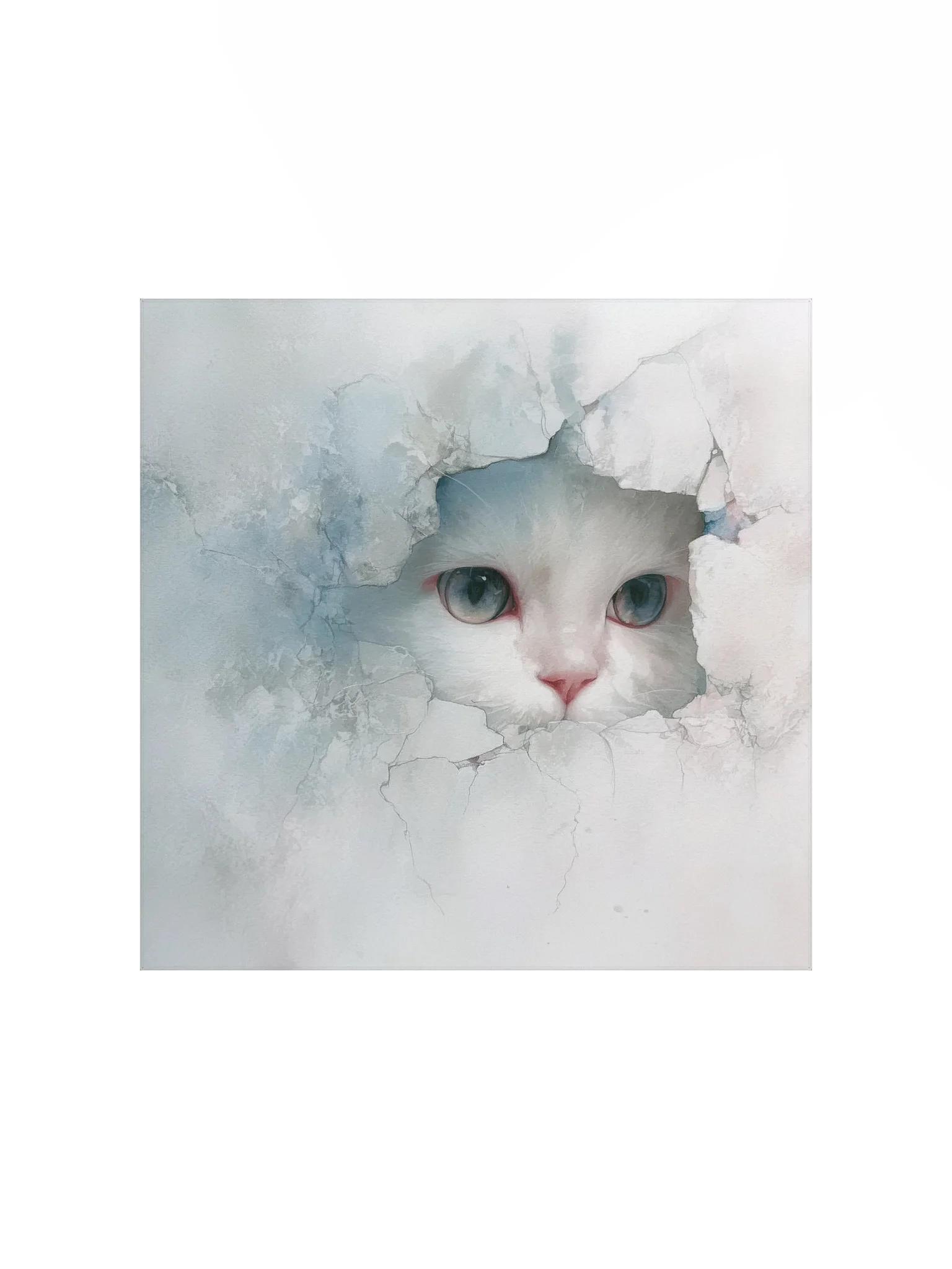 Powder blue: White Cat Peek product image (1)