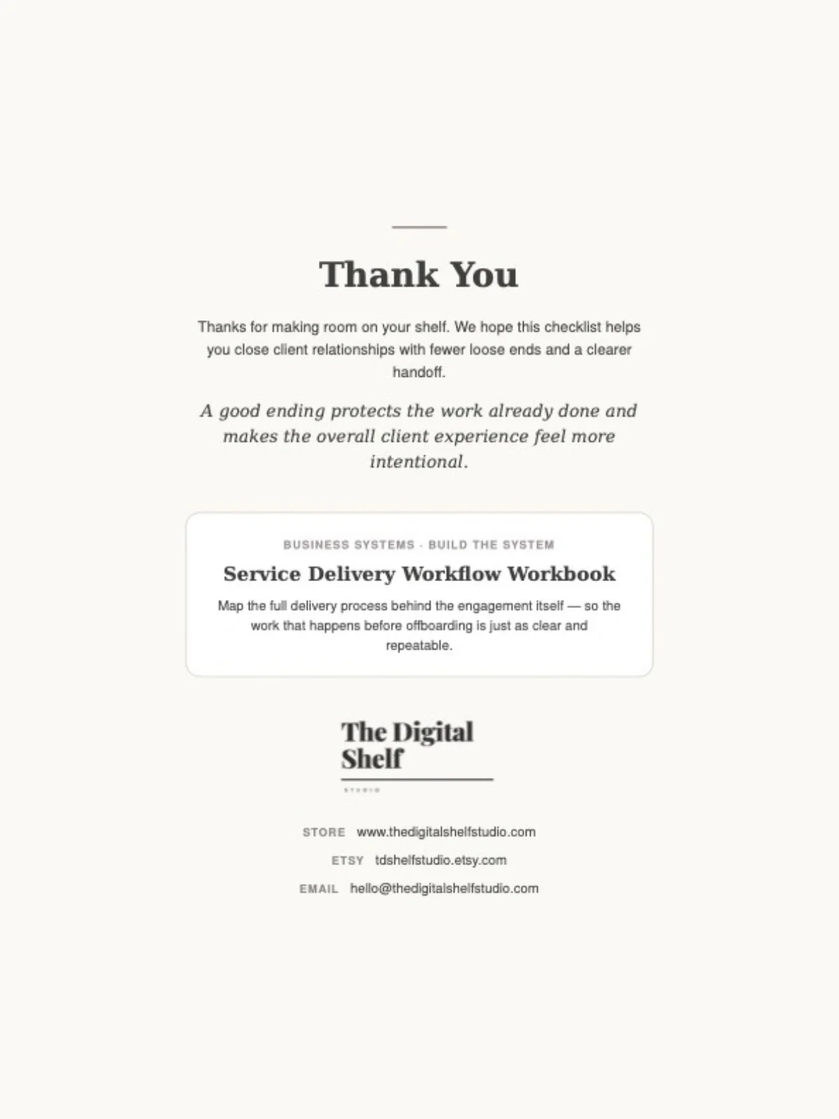 Client Offboarding Checklist product image (4)