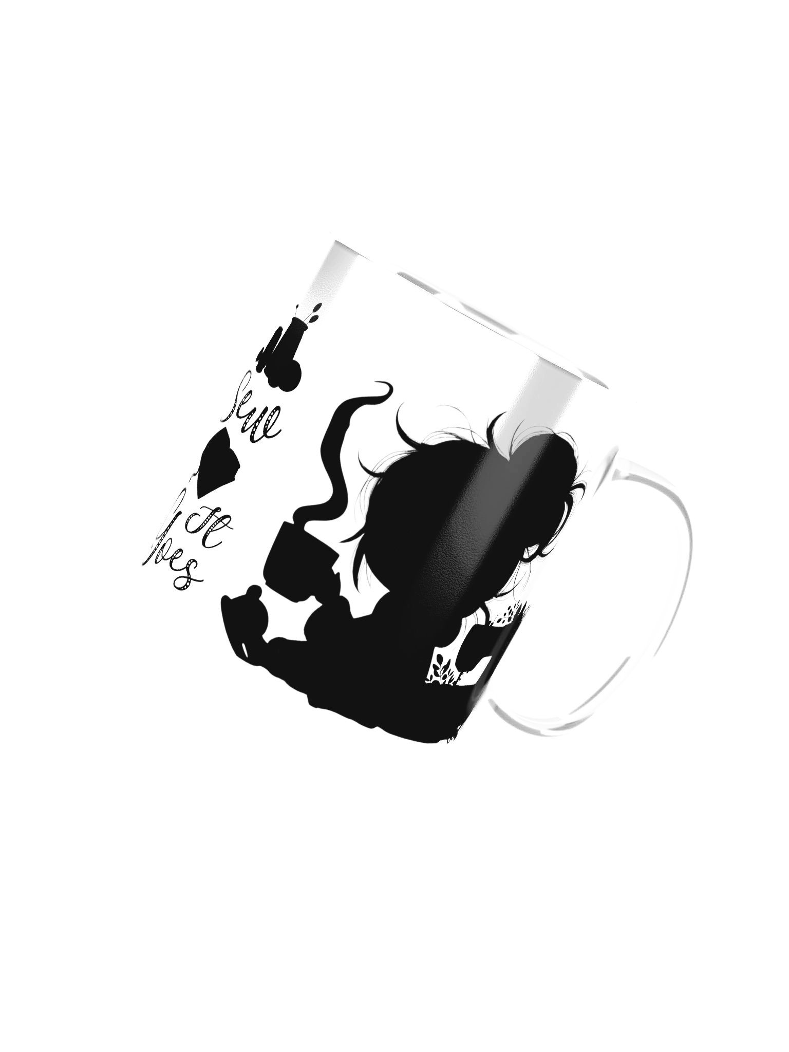 Love Coffee Girl Ceramic Mug product image (48)