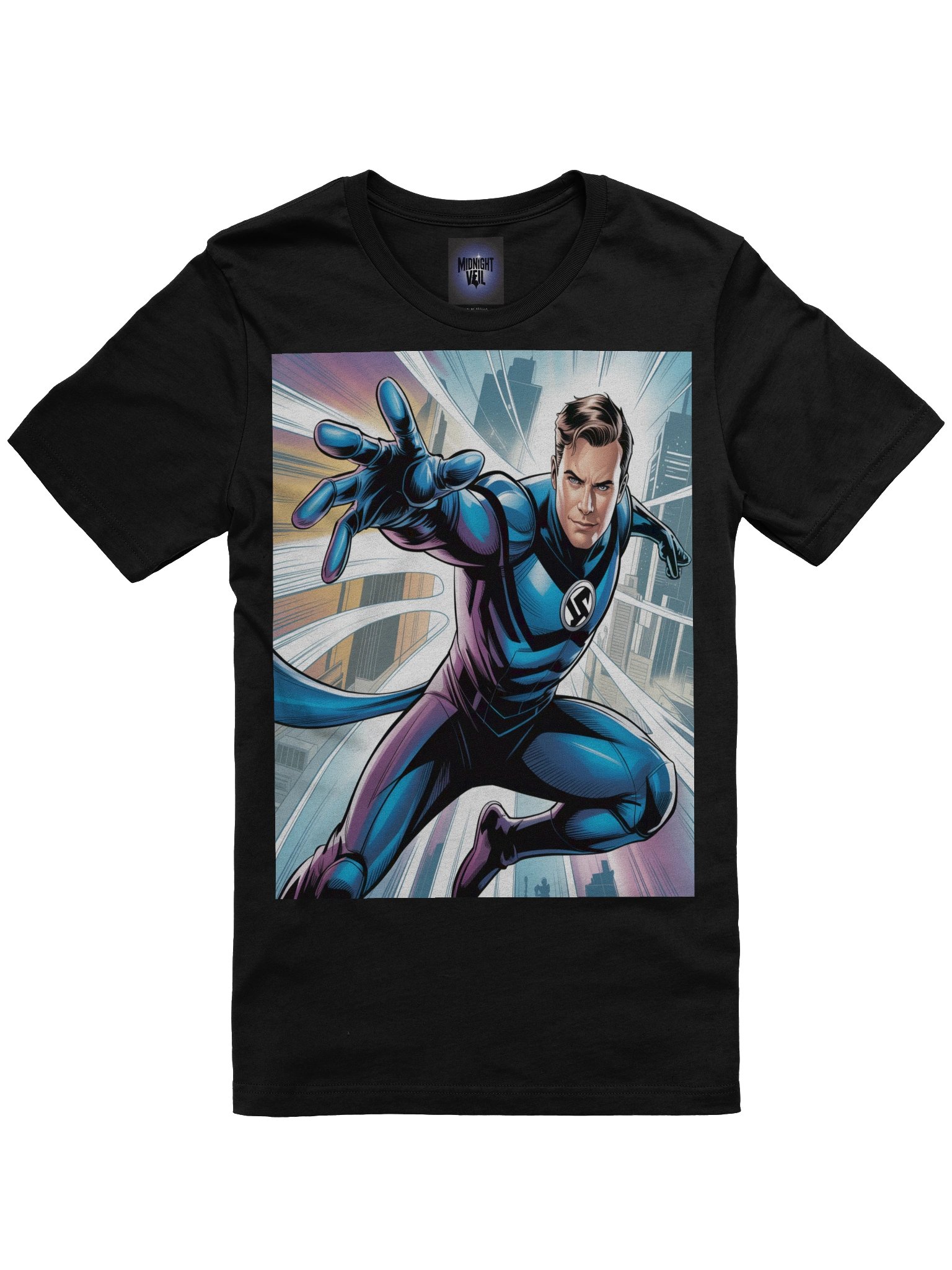 Mister Fantastic Urban Velocity Supersoft T-Shirt – Elastic Skyline Surge product image (3)