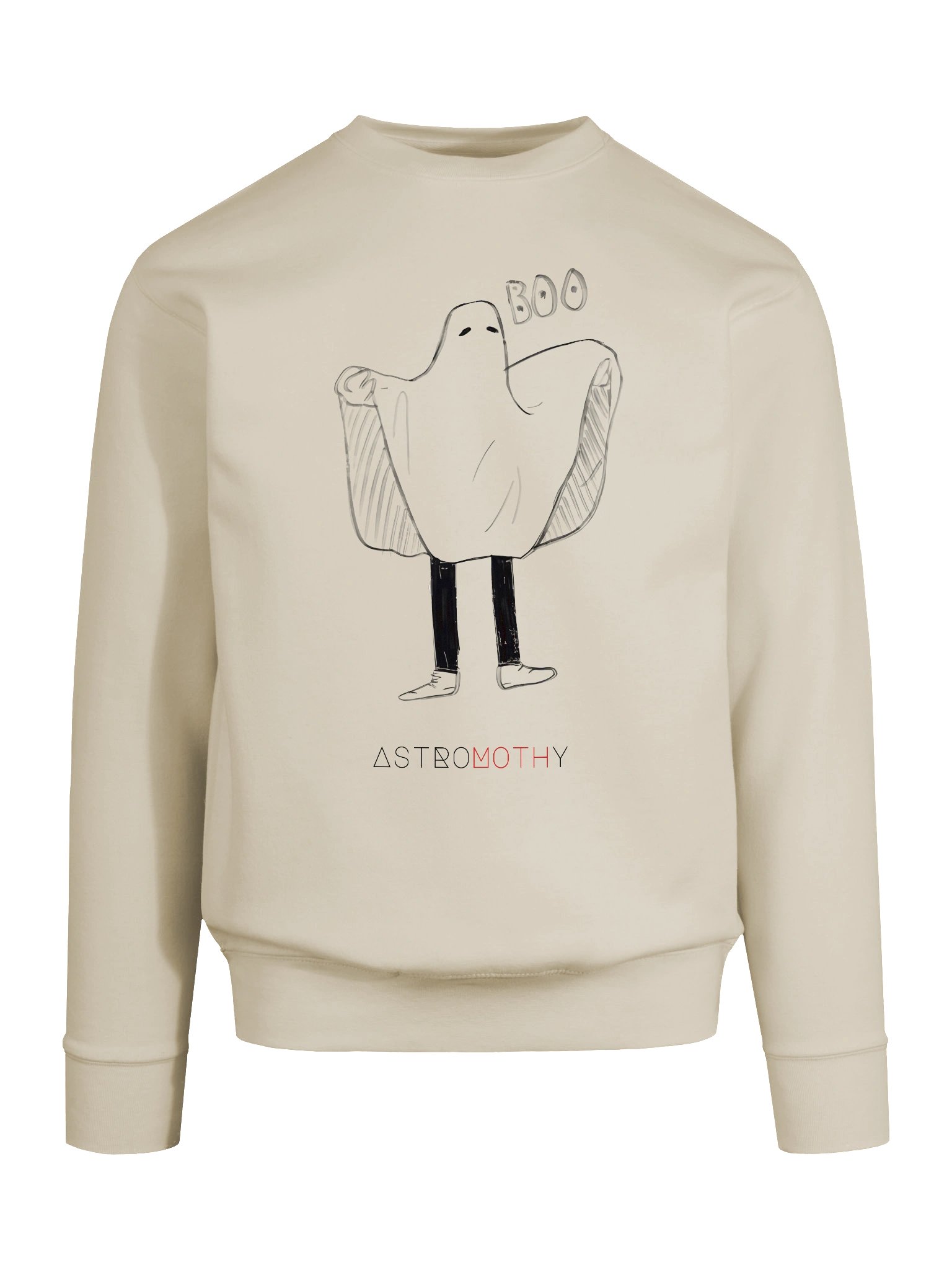 Poorly Drawn Ghost Crewneck product image (18)