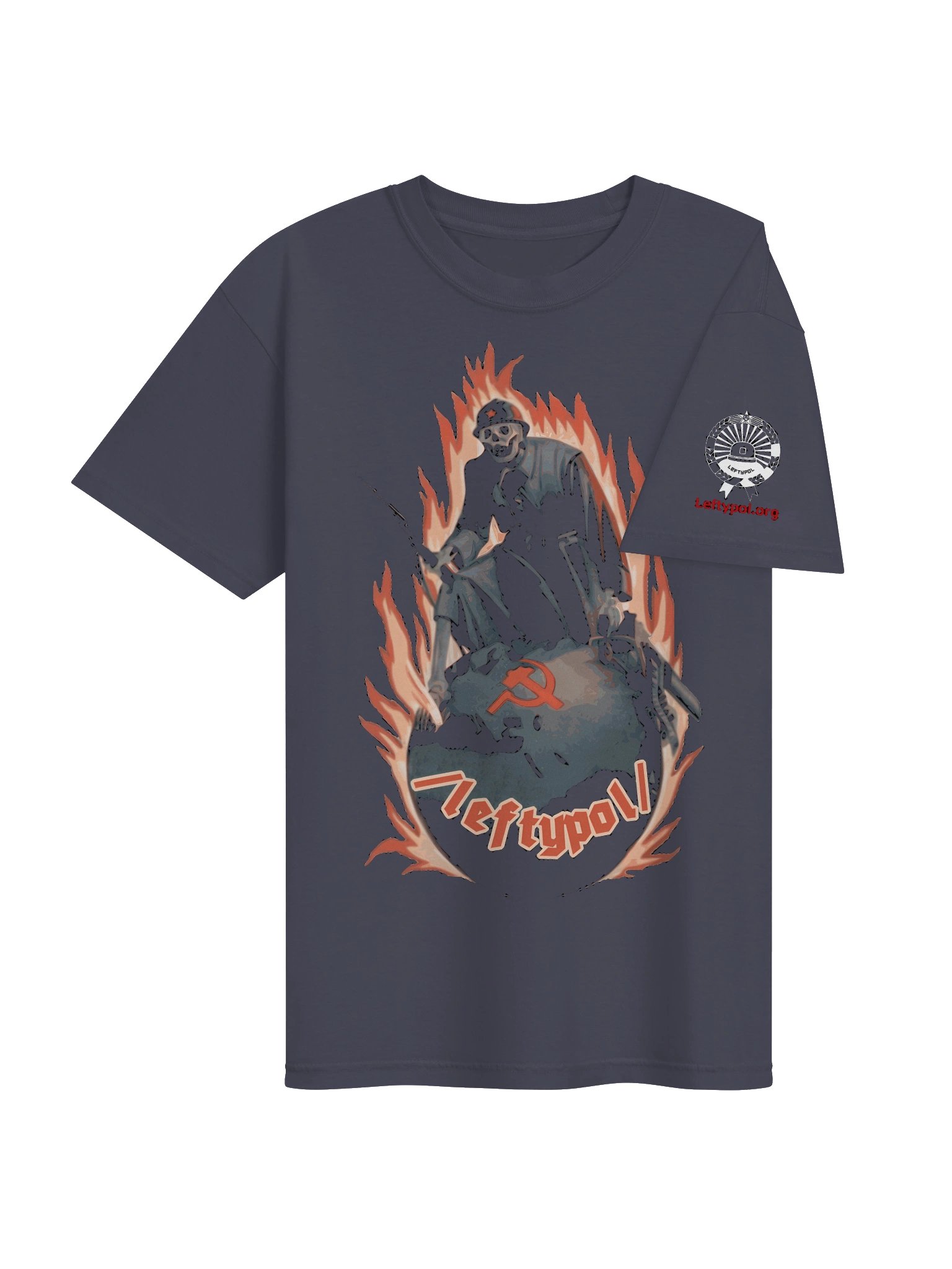 /leftypol/ — Skeleton T-Shirt product image (4)