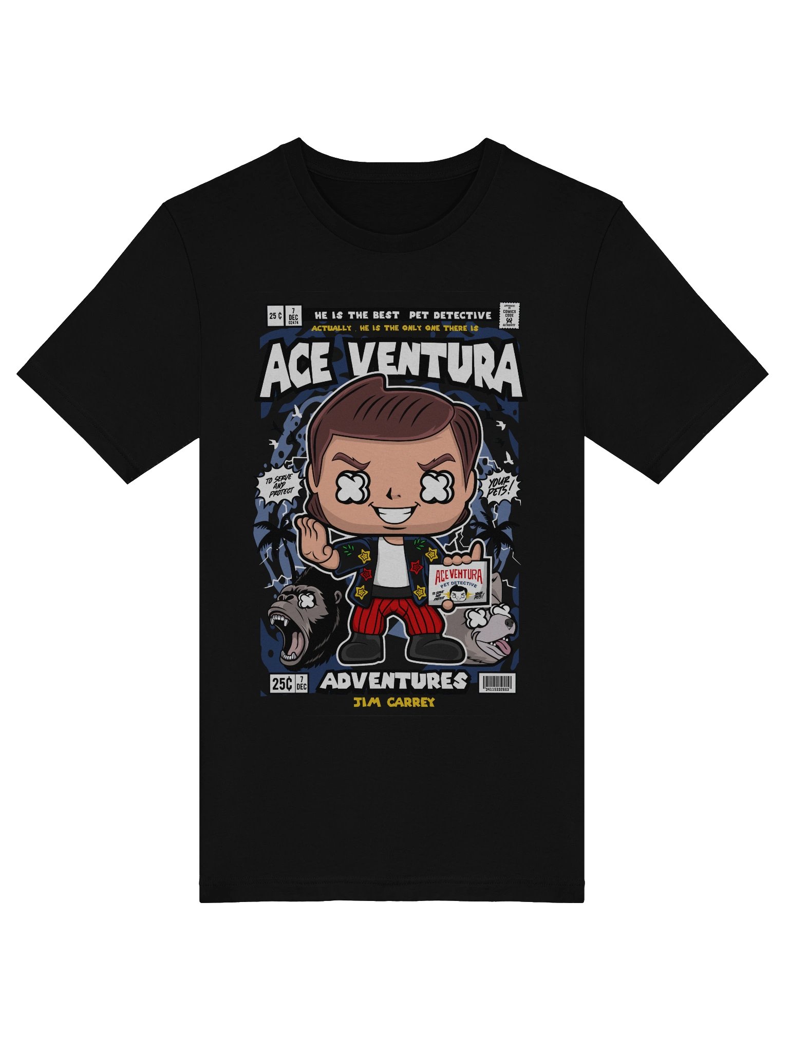 Ace Ventura Adventures Graphic T-Shirt product image (5)