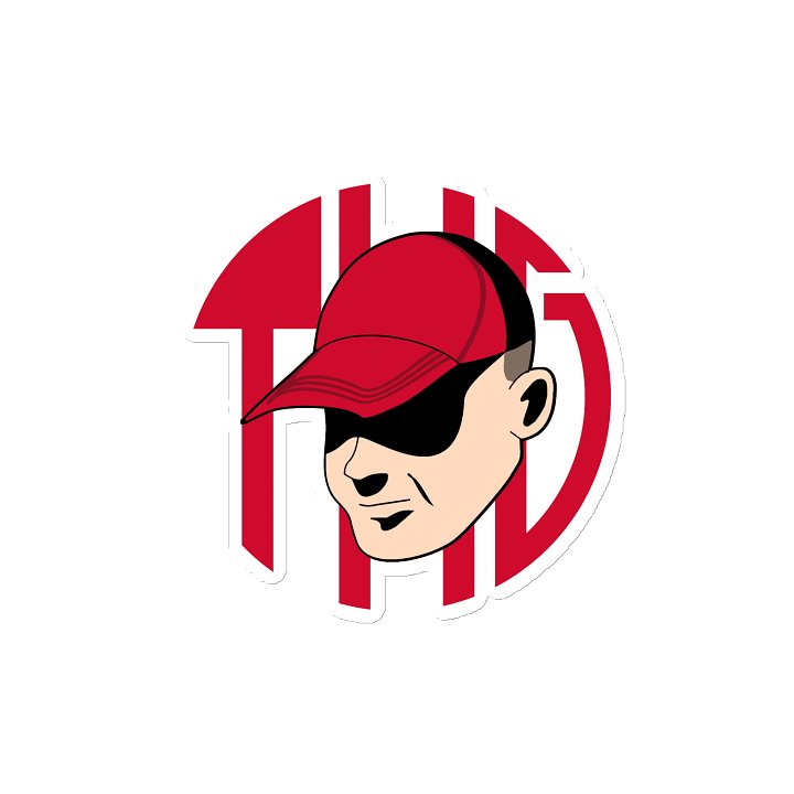 Red THG Logo Magnet product image (2)