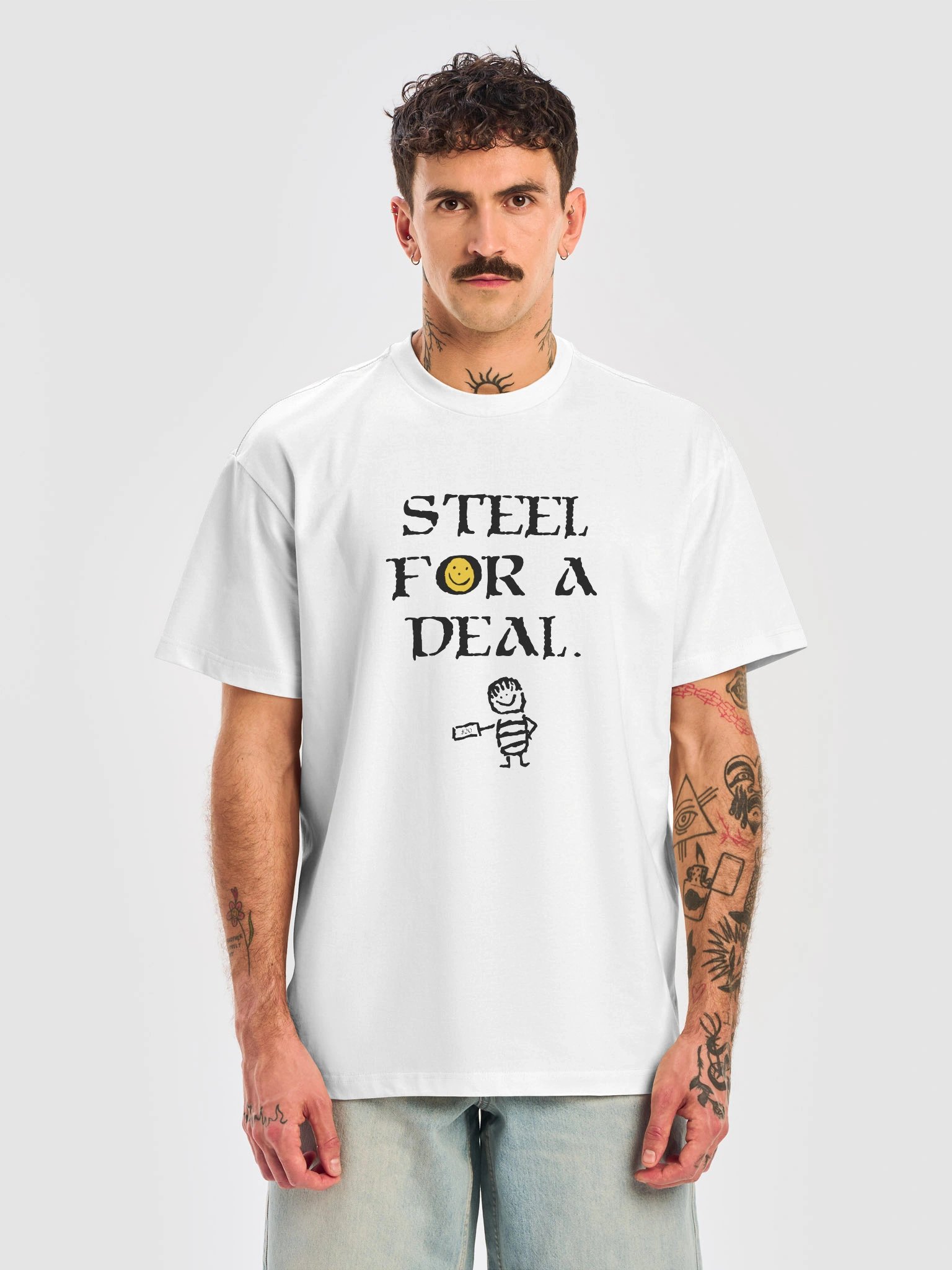 Heavyweight Oversized Steal For A Deal Tee product image (5)