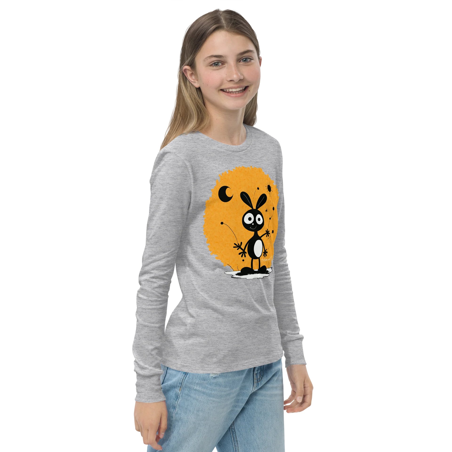 Bella+Canvas Youth Long Sleeve T-Shirt product image (4)
