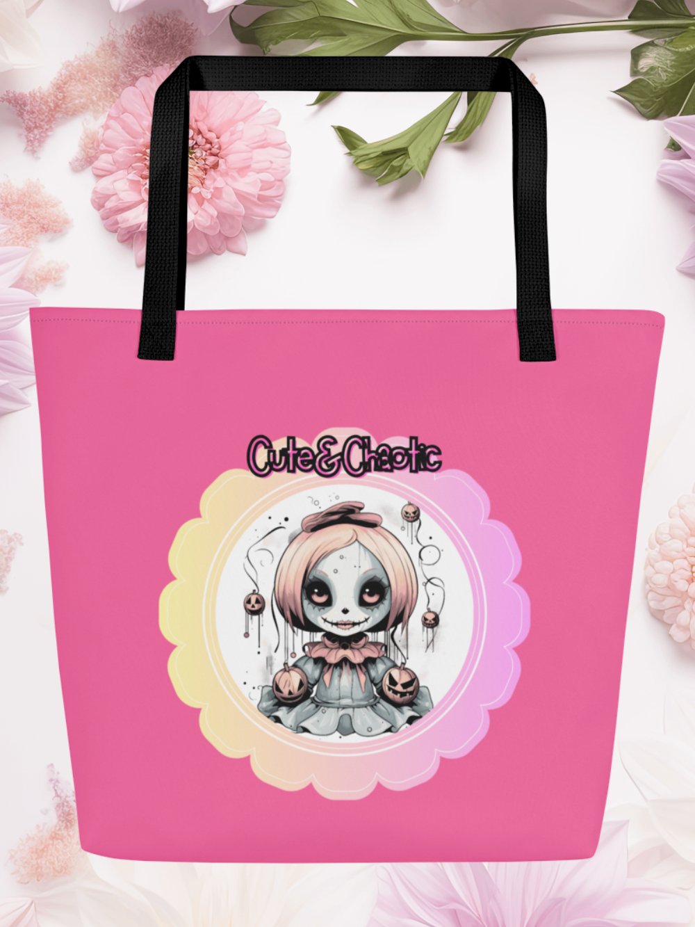 Cute & Chaotic All-Over Tote Bag product image (1)